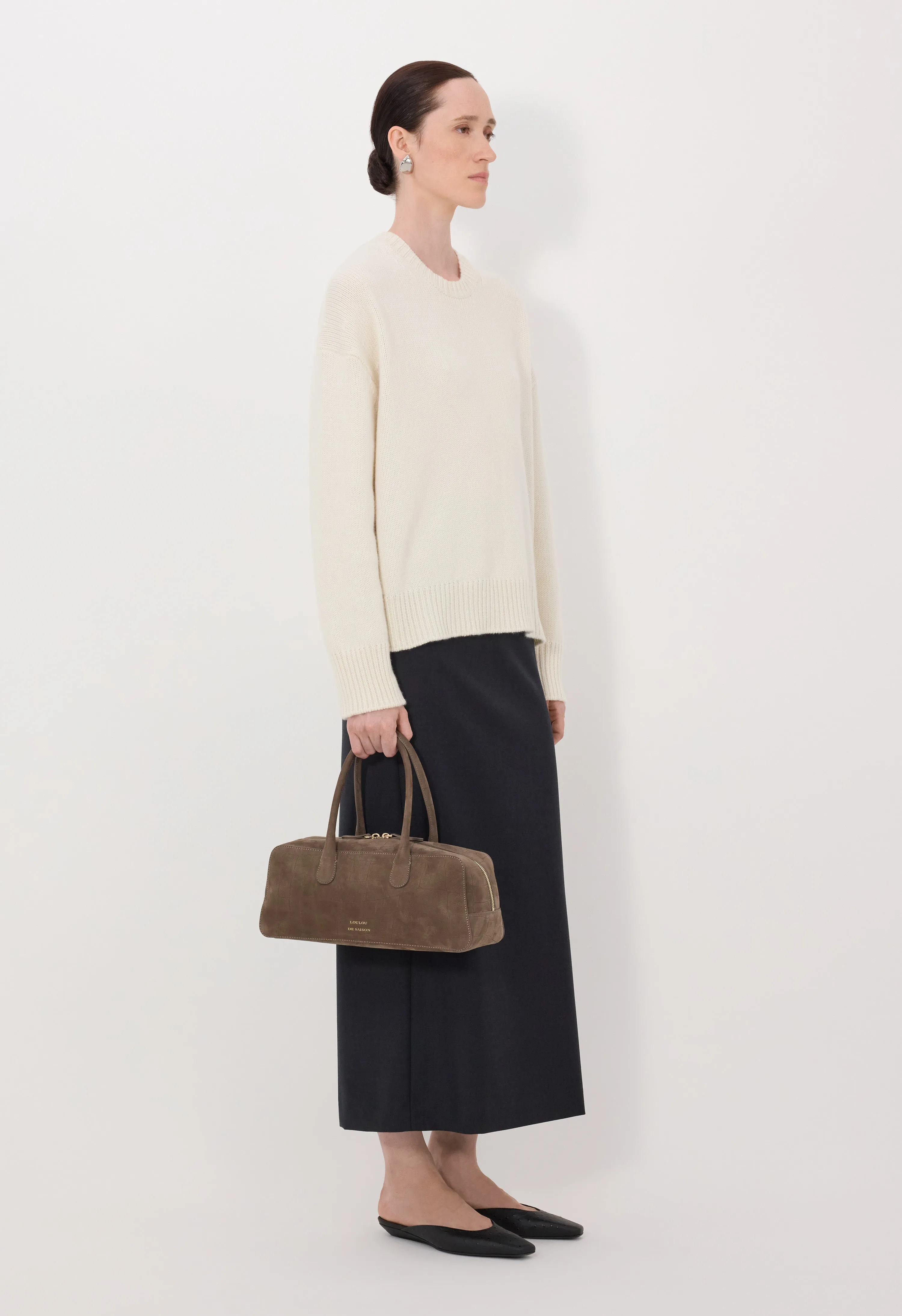 PIA Oversized cashmere sweater sold by Loulou De Saison product image thumbnail 3