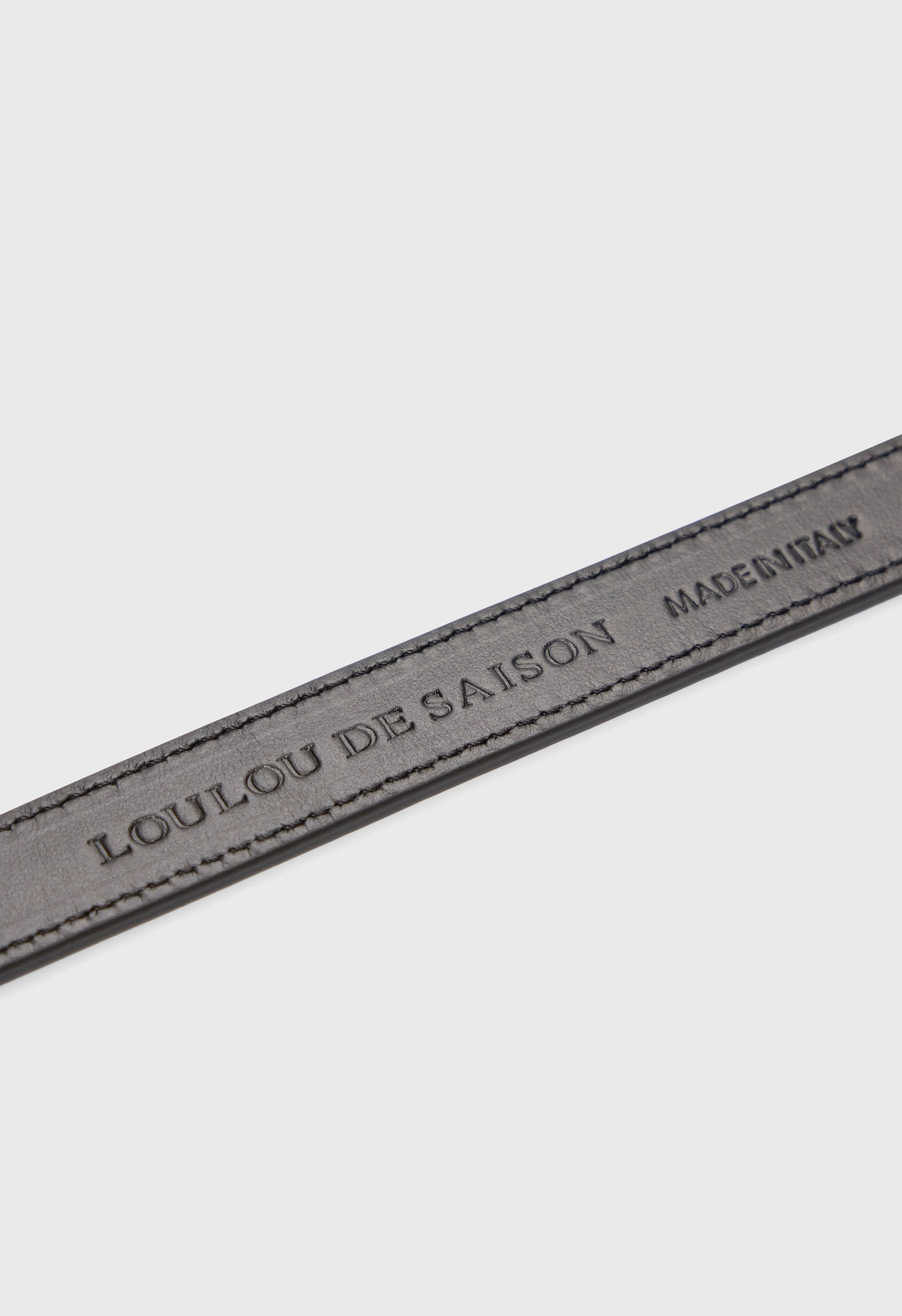 MINAR LDS Calf leather belt sold by Loulou De Saison product image thumbnail 4