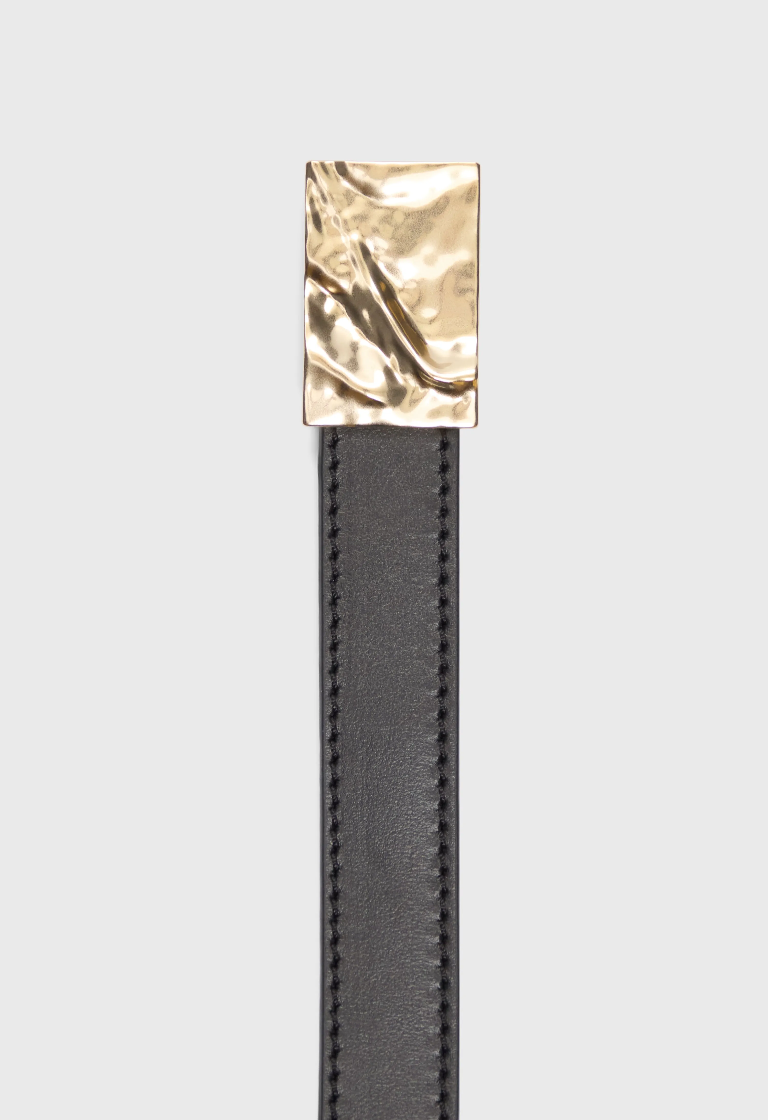 MINAR LDS Calf leather belt sold by Loulou De Saison