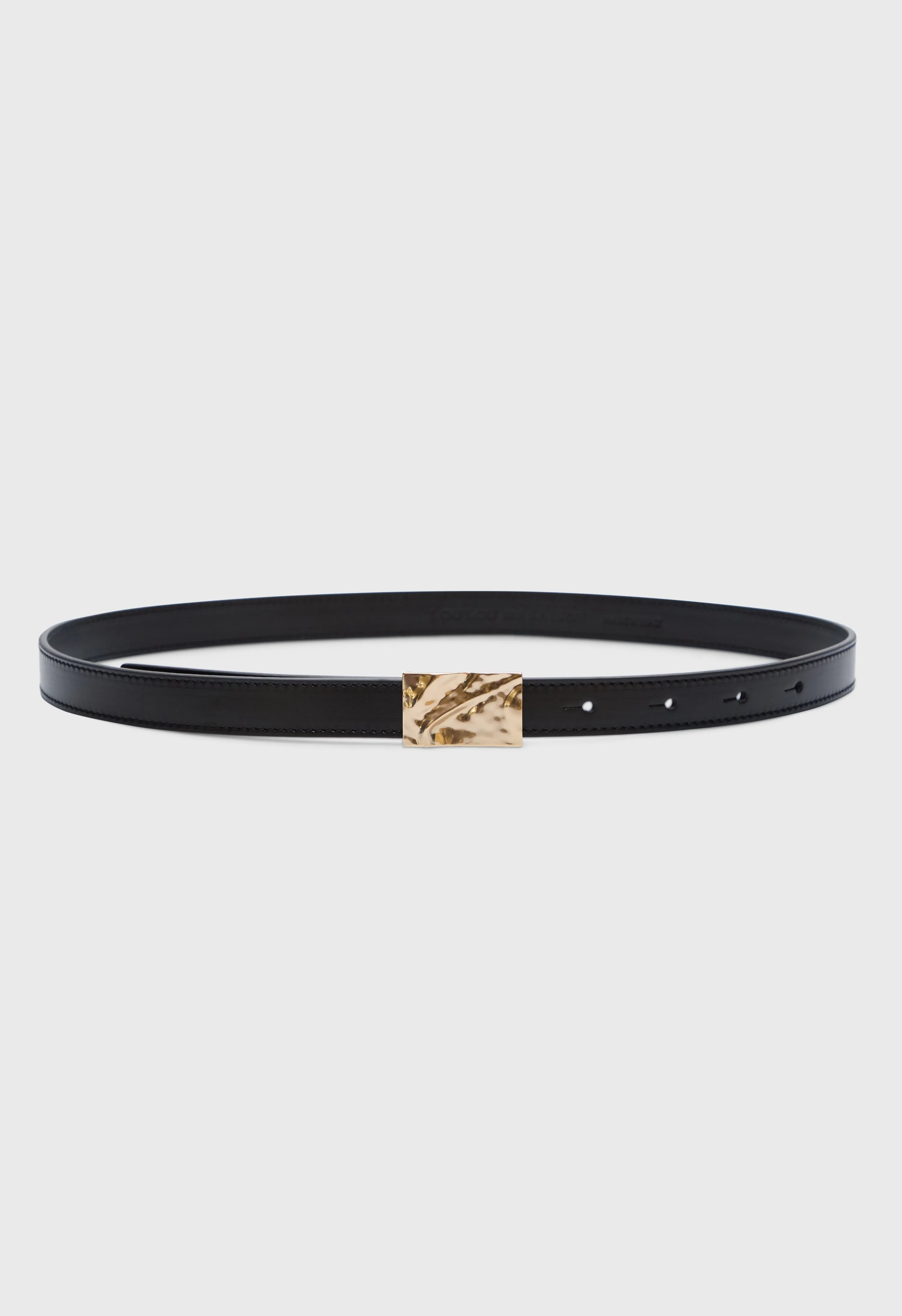 MINAR LDS Calf leather belt sold by Loulou De Saison product image thumbnail 3