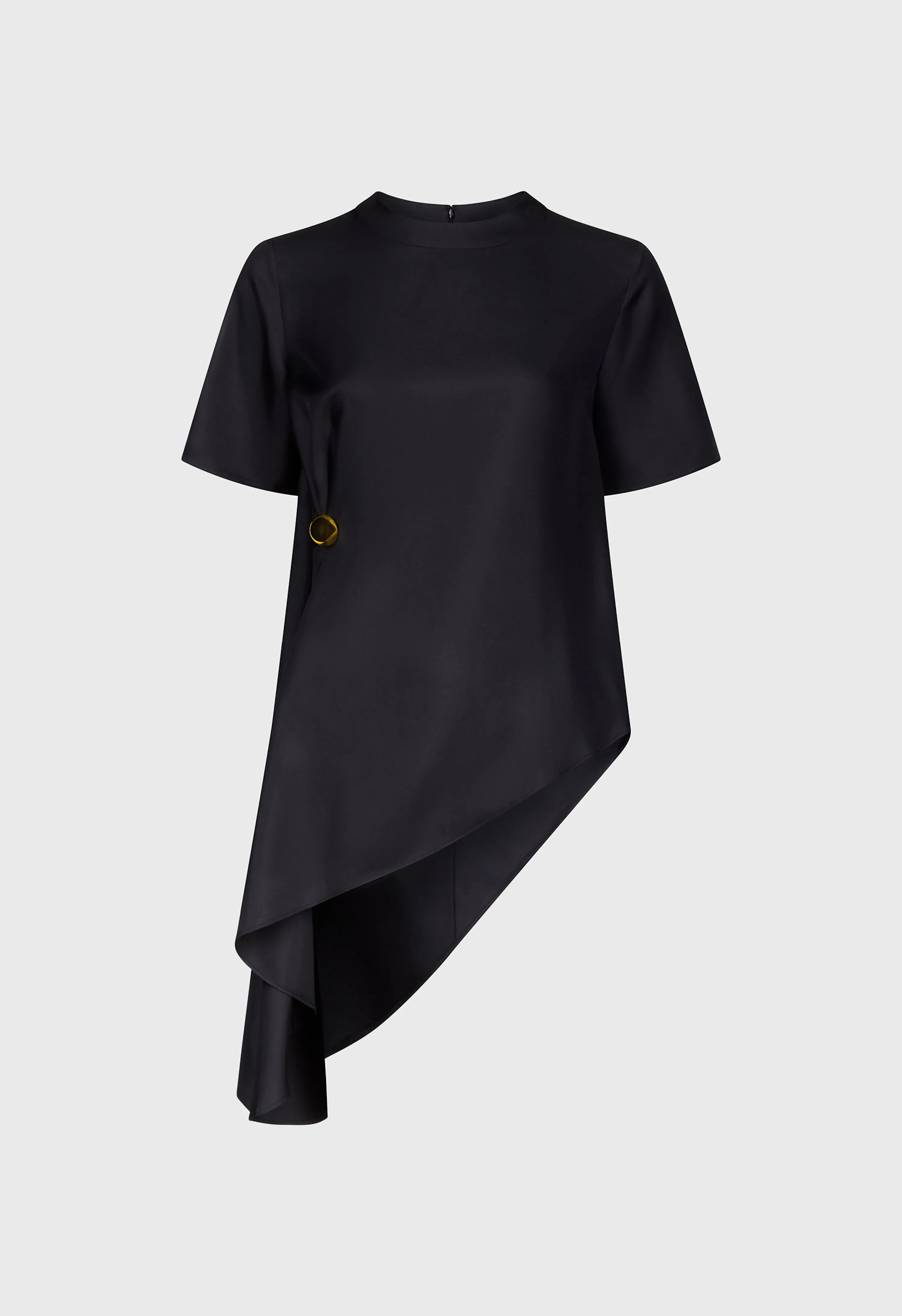 MADEA Asymmetric silk twill top sold by Loulou De Saison product image thumbnail 2