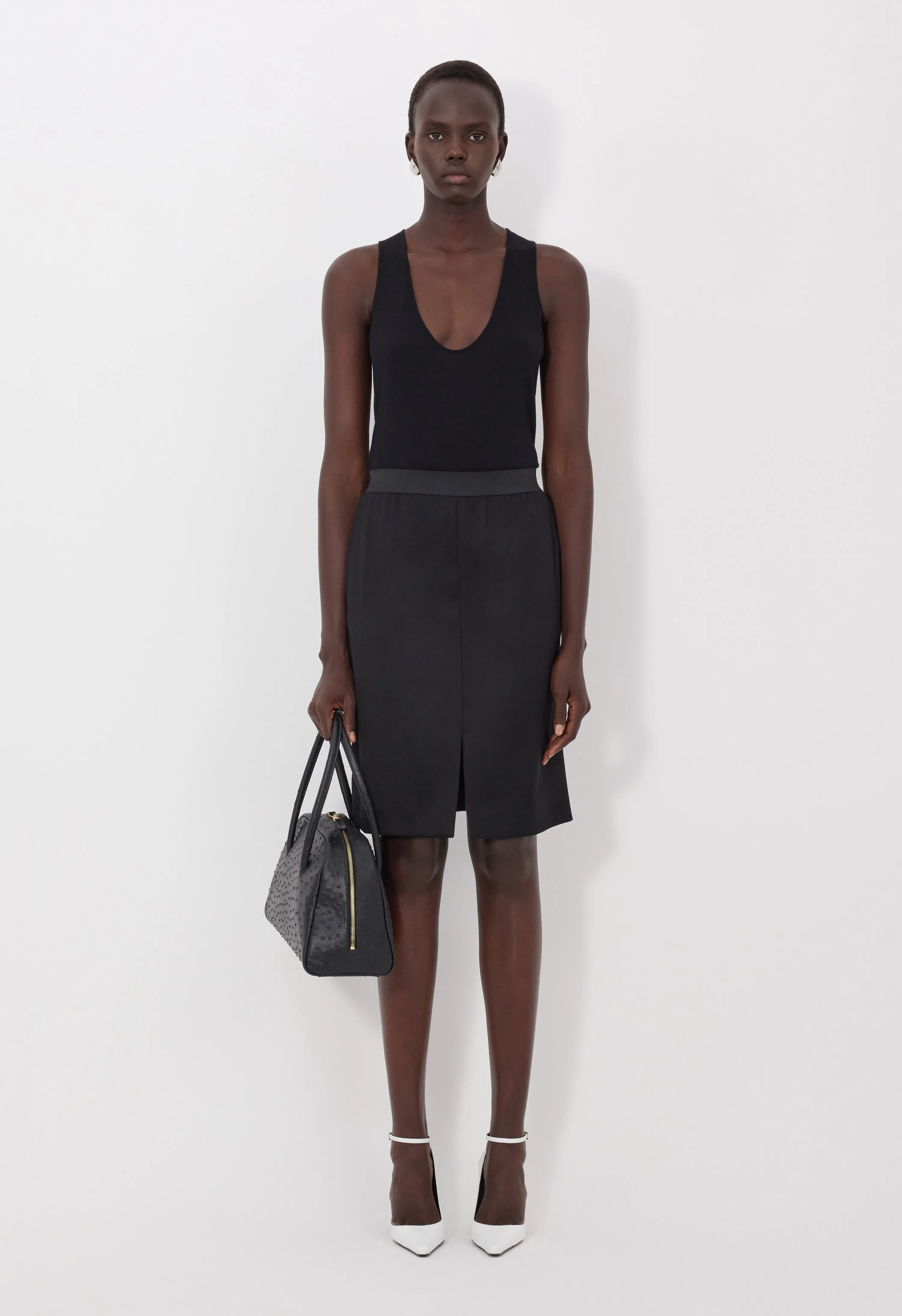 LIMA Elasticated waist skirt sold by Loulou De Saison