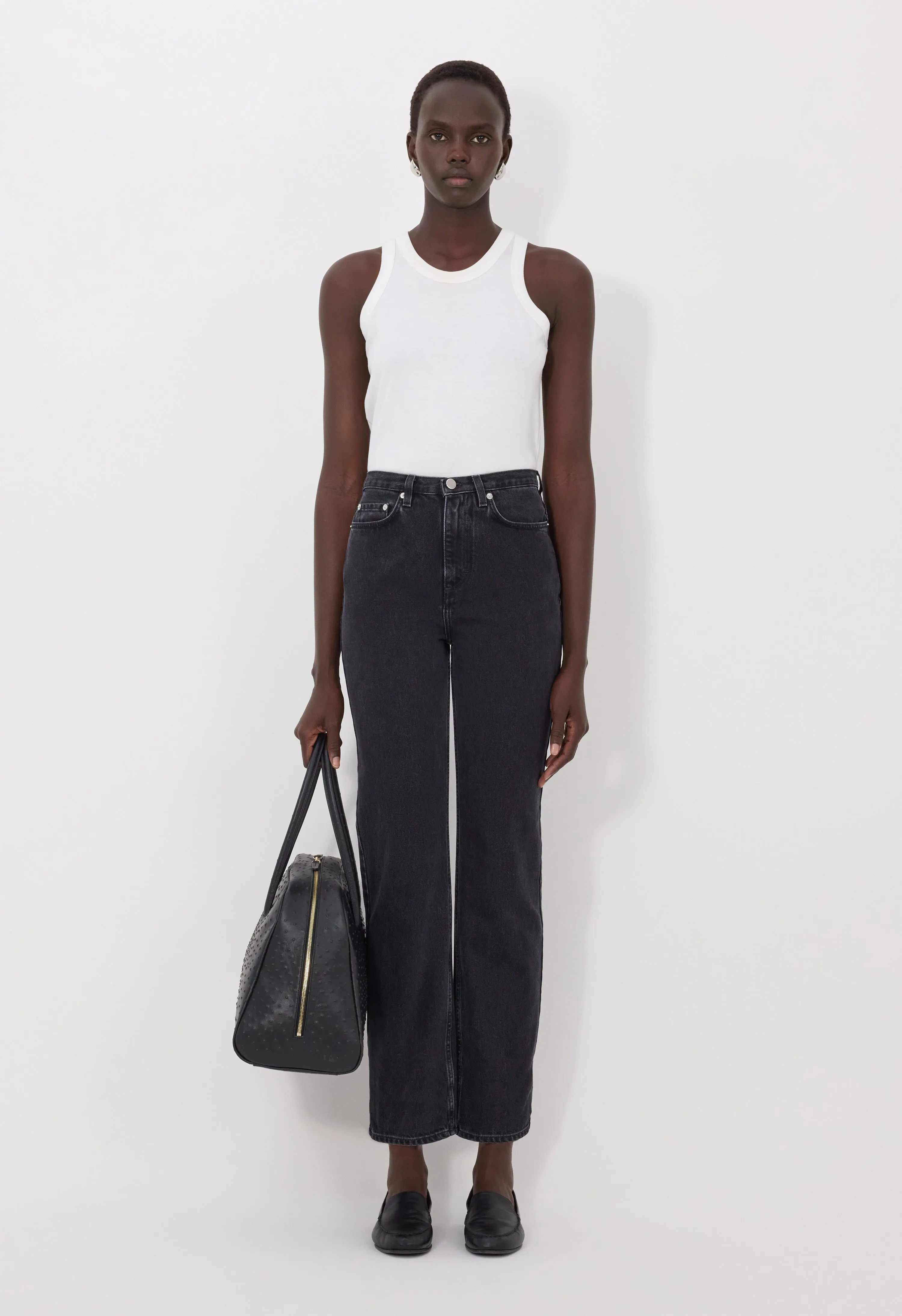 JUDE LDS Straight leg jeans sold by Loulou De Saison