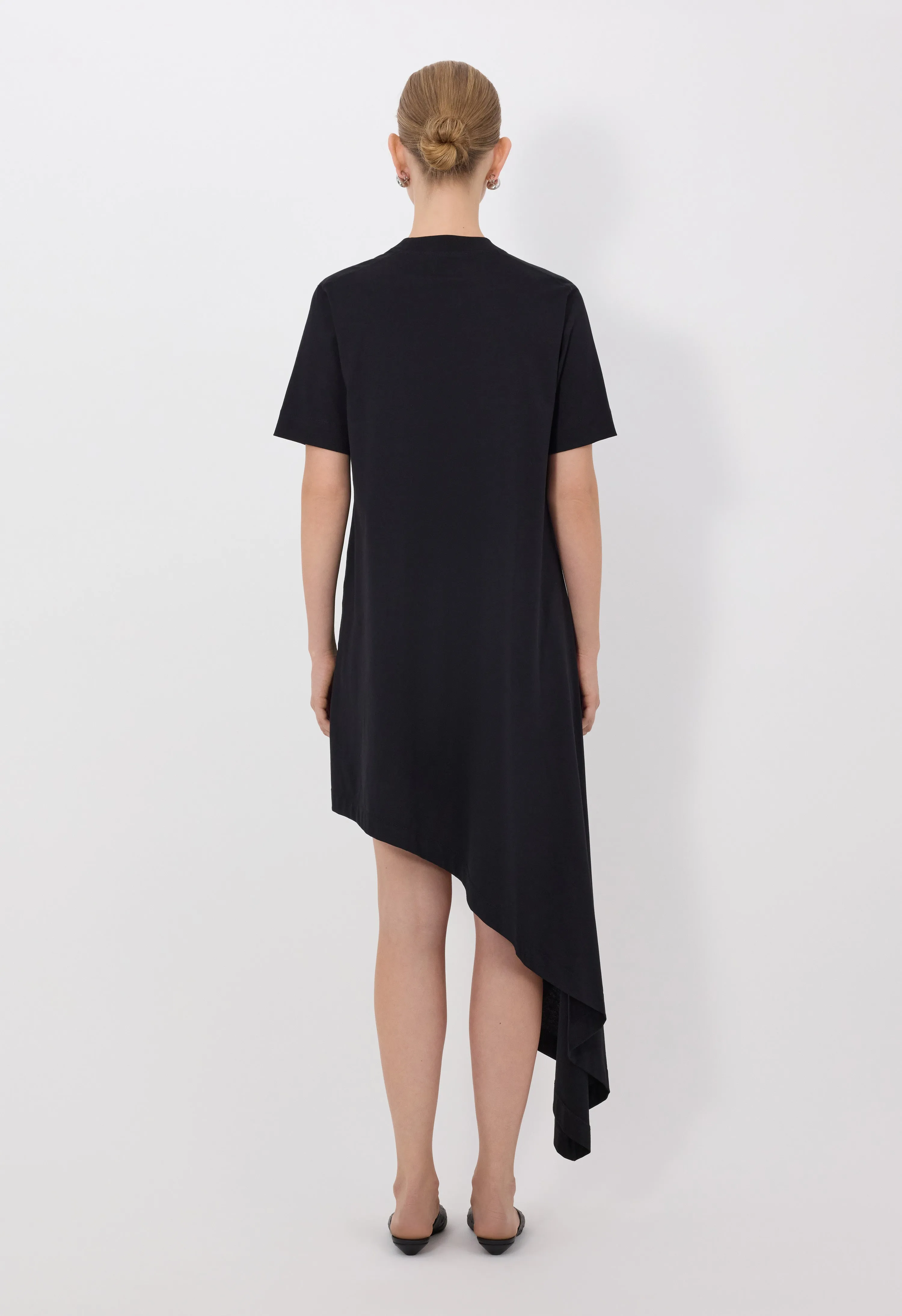 IGARI Asymmetric T-shirt dress sold by Loulou De Saison product image thumbnail 5
