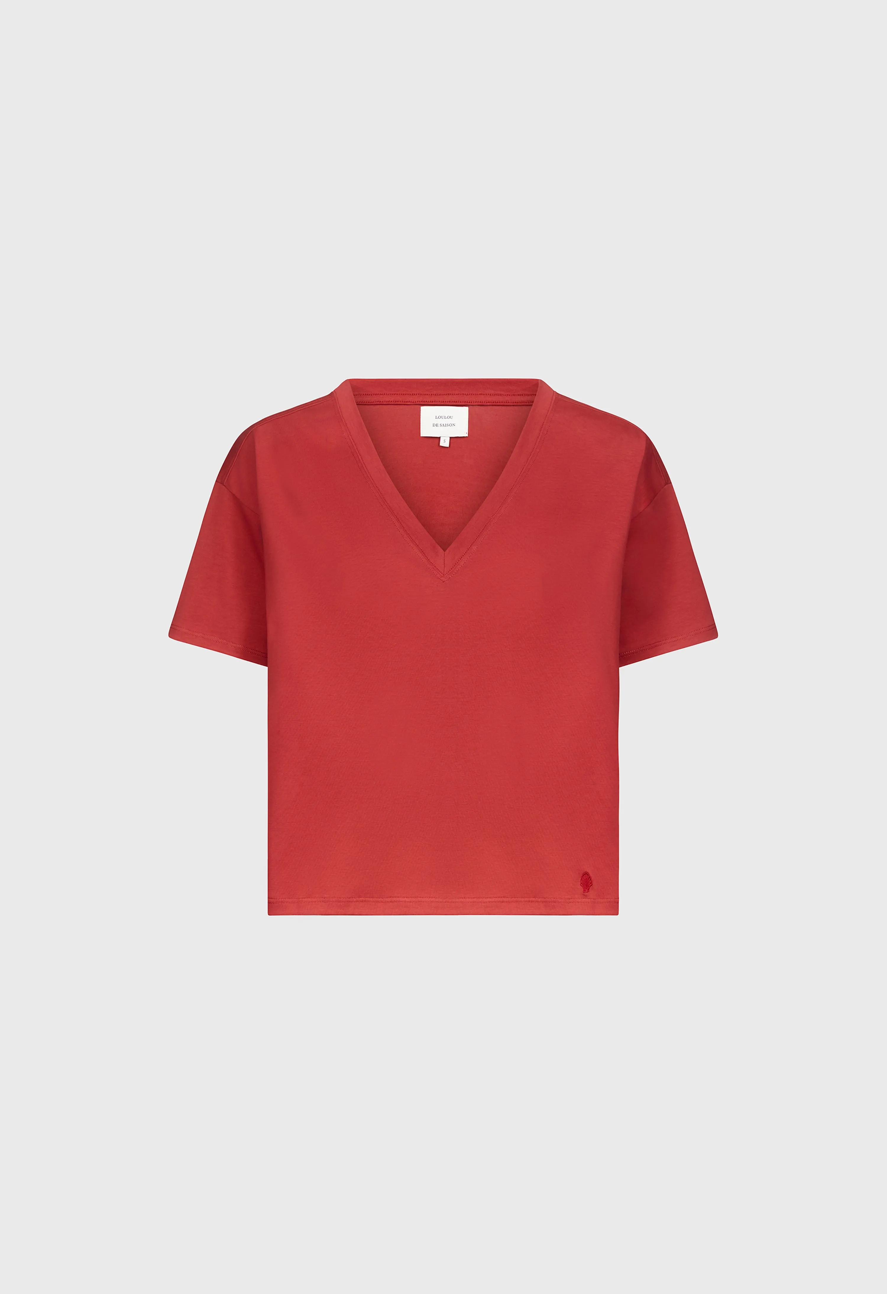 FAAA LDS V neck T-shirt sold by Loulou De Saison product image thumbnail 2