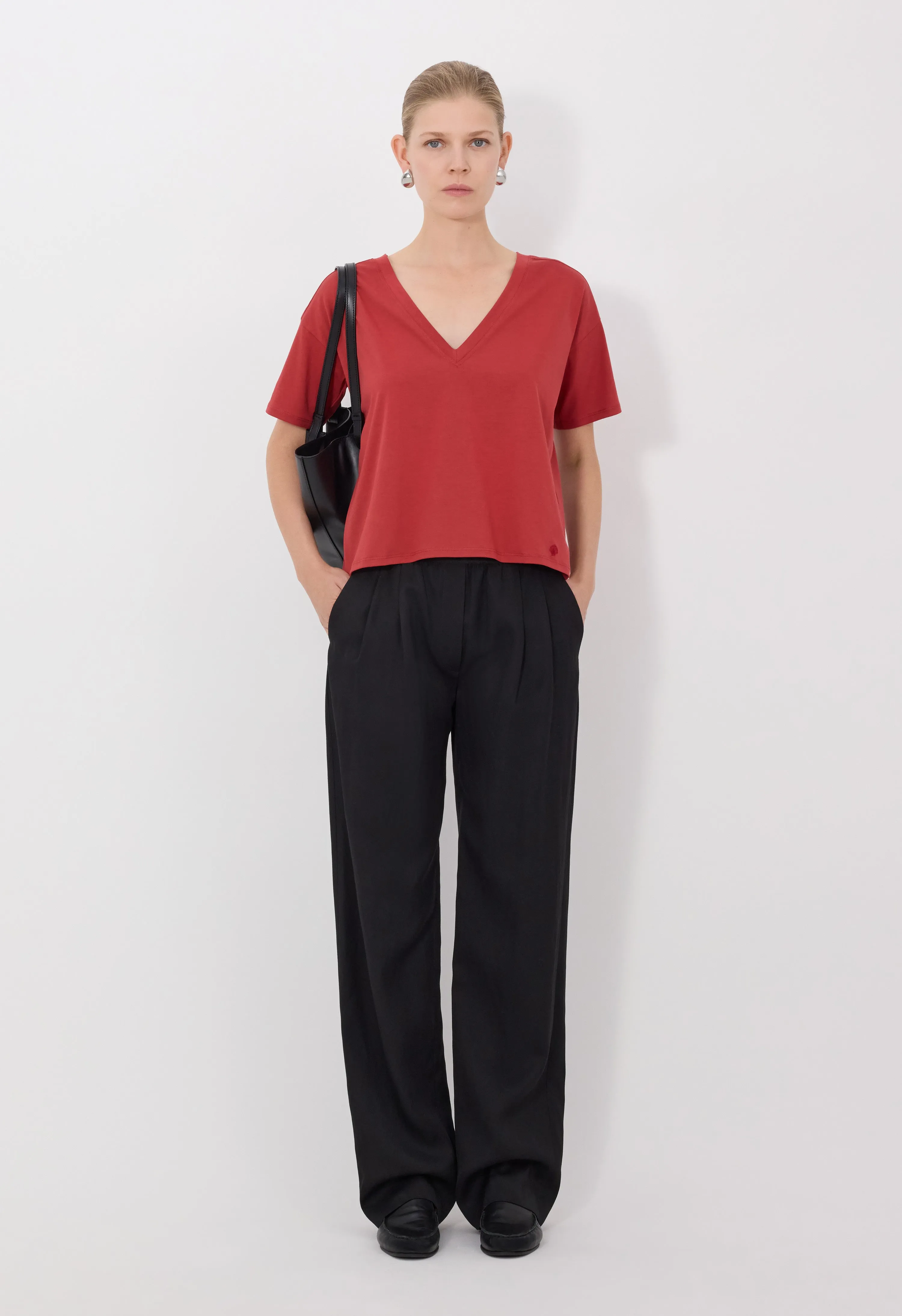 FAAA LDS V neck T-shirt sold by Loulou De Saison