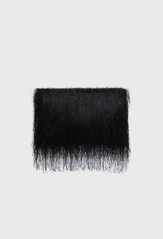 EVANO Fringed clutch made by Loulou De Saison