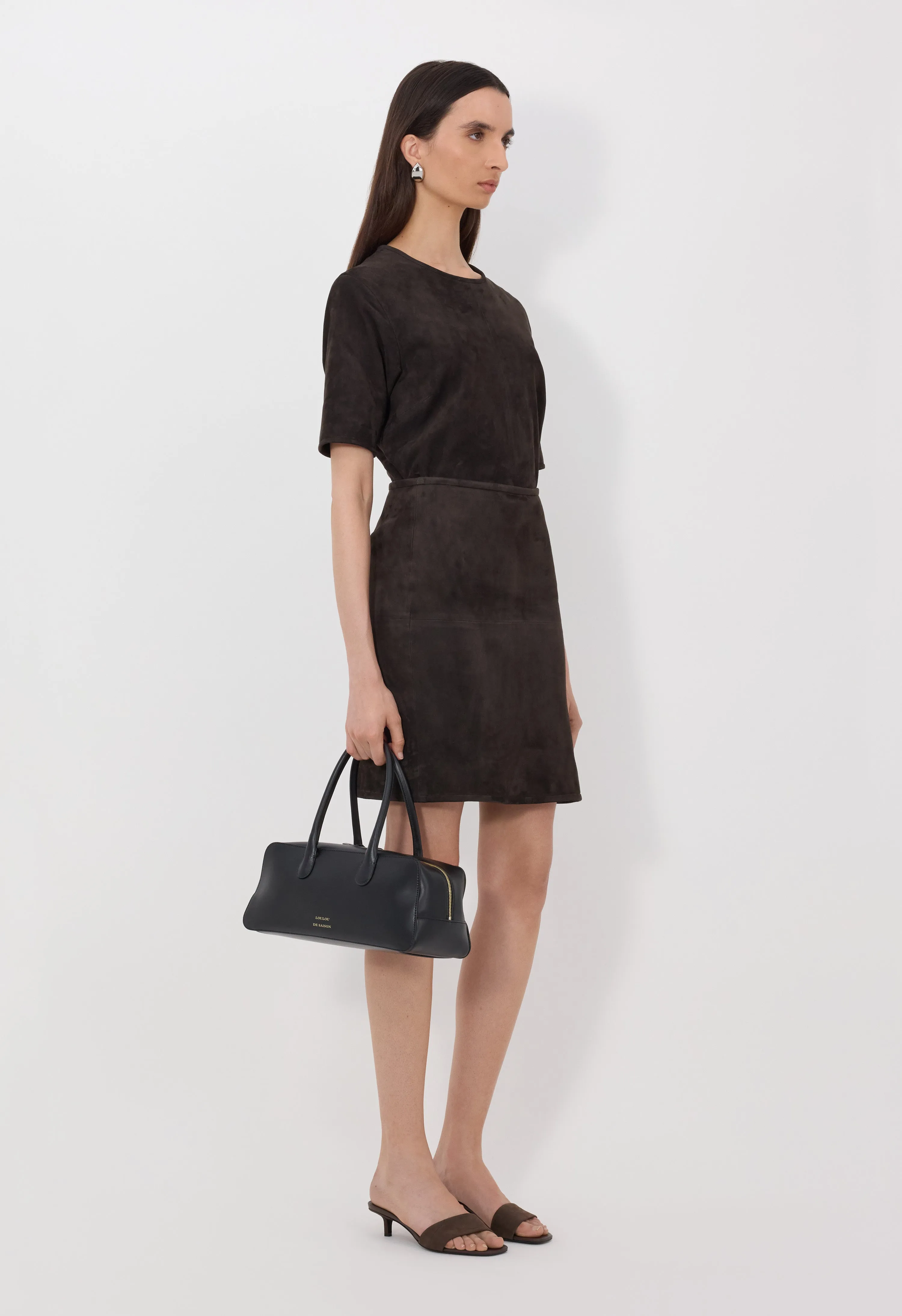 ENGEL Suede pencil skirt sold by Loulou De Saison product image thumbnail 3