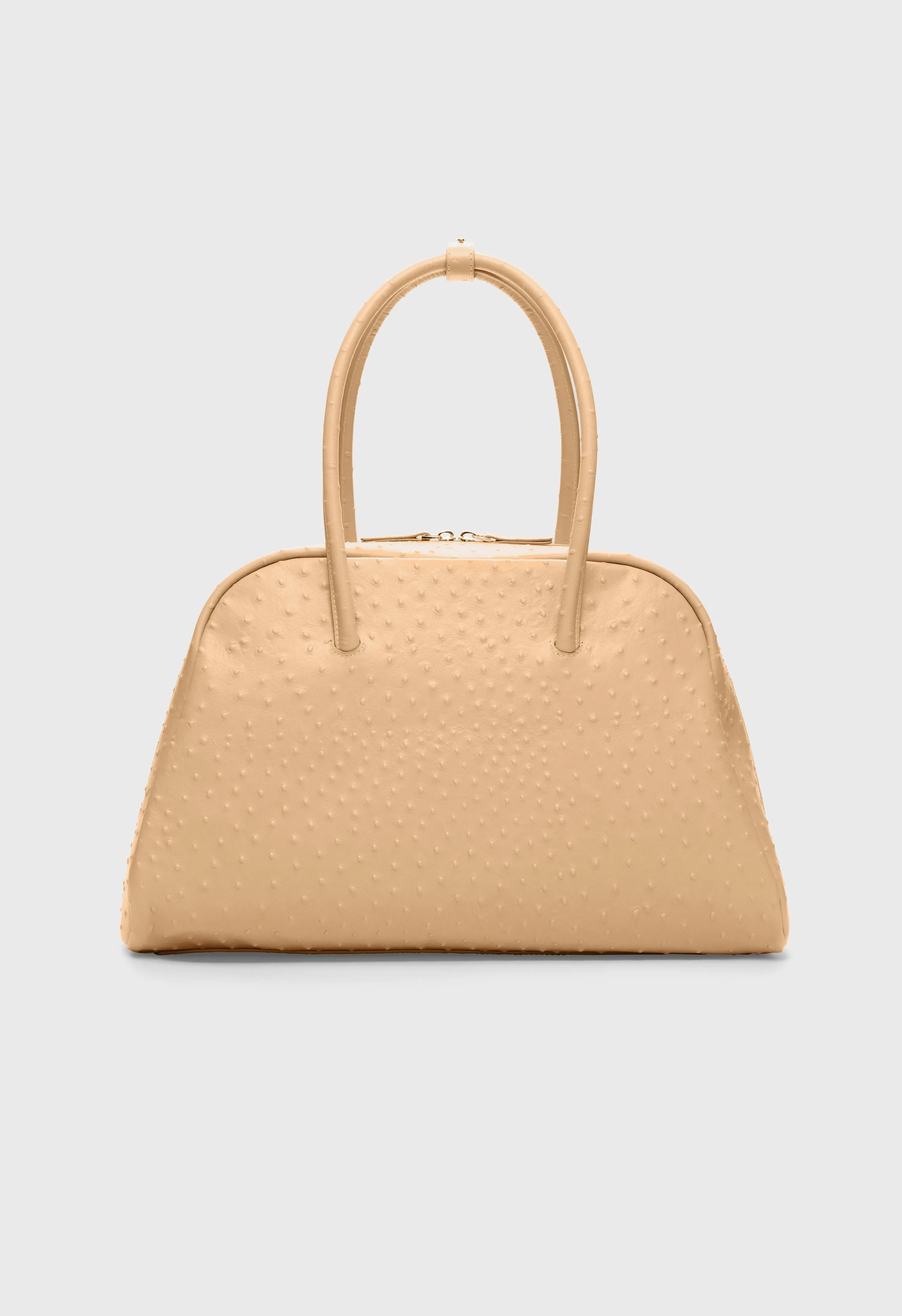 DARREN Ostrich-effect leather travel bag sold by Loulou De Saison