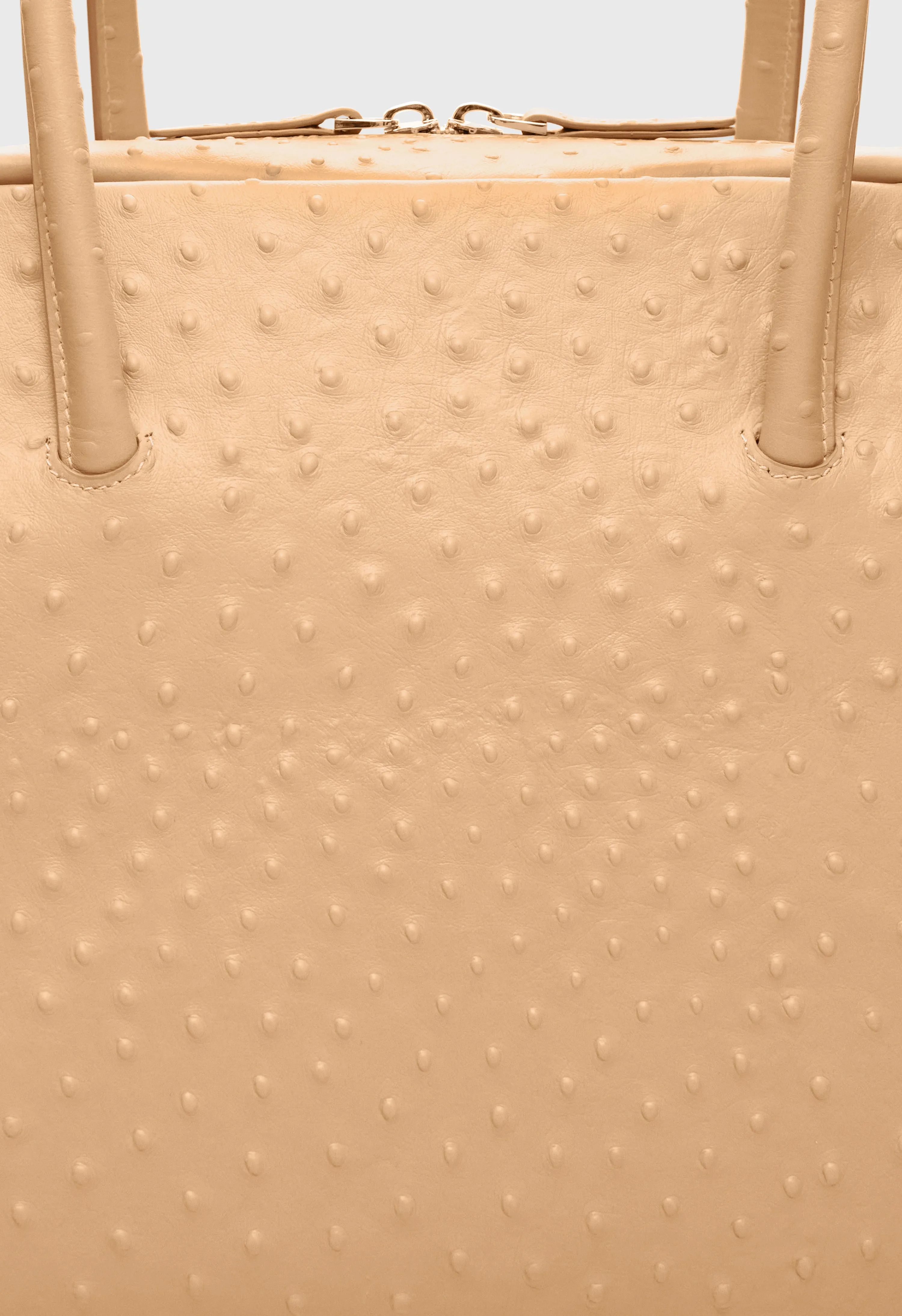 DARREN Ostrich-effect leather travel bag sold by Loulou De Saison product image thumbnail 4