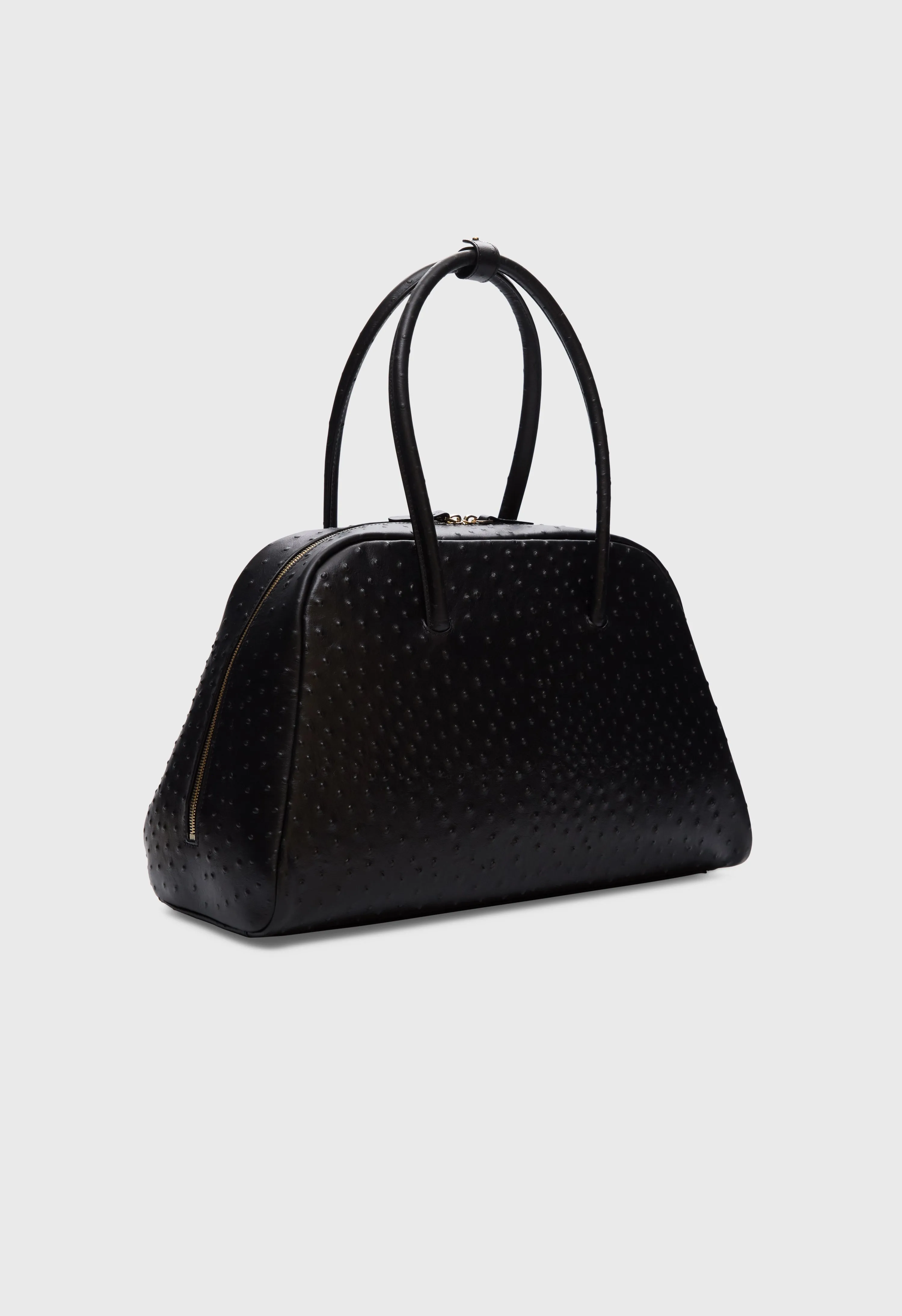 DARREN Ostrich-effect leather travel bag sold by Loulou De Saison product image thumbnail 3