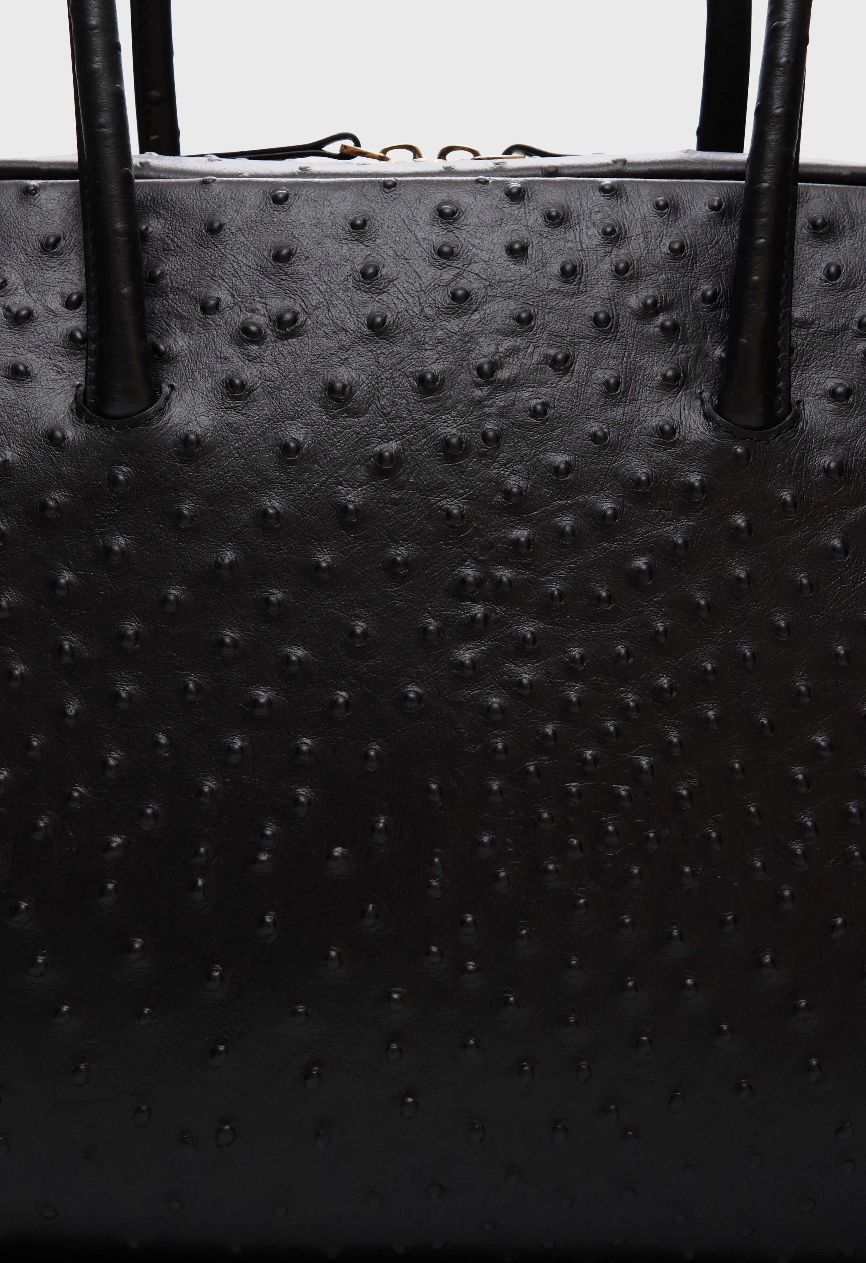 DARREN Ostrich-effect leather travel bag sold by Loulou De Saison product image thumbnail 4