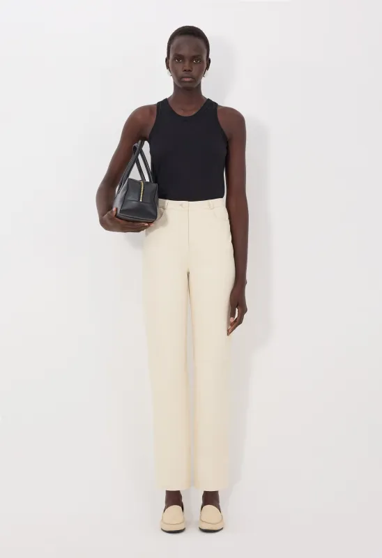 COBE LDS Leather trousers made by Loulou De Saison