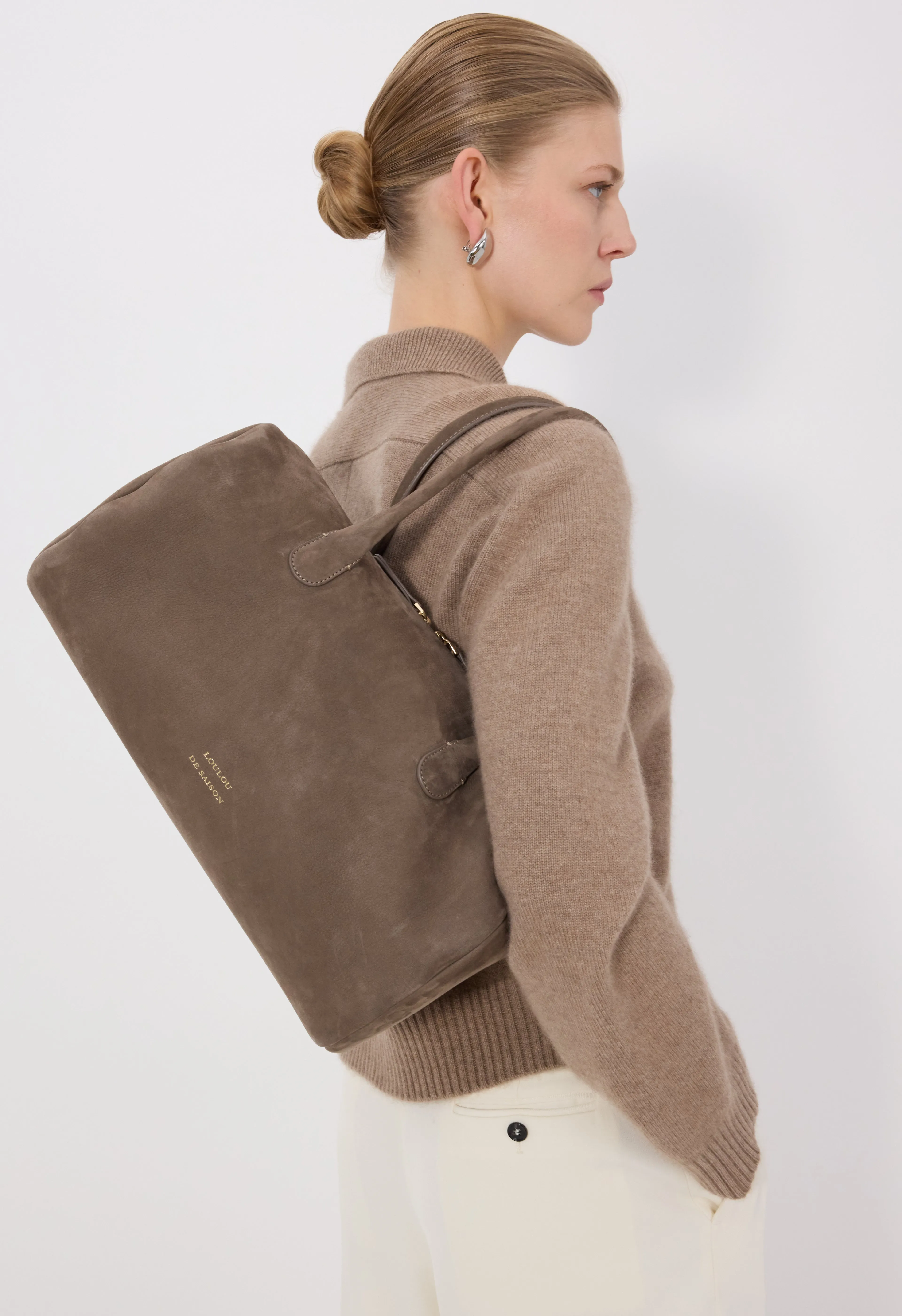 CLAUS Cylindric leather bag sold by Loulou De Saison product image thumbnail 2