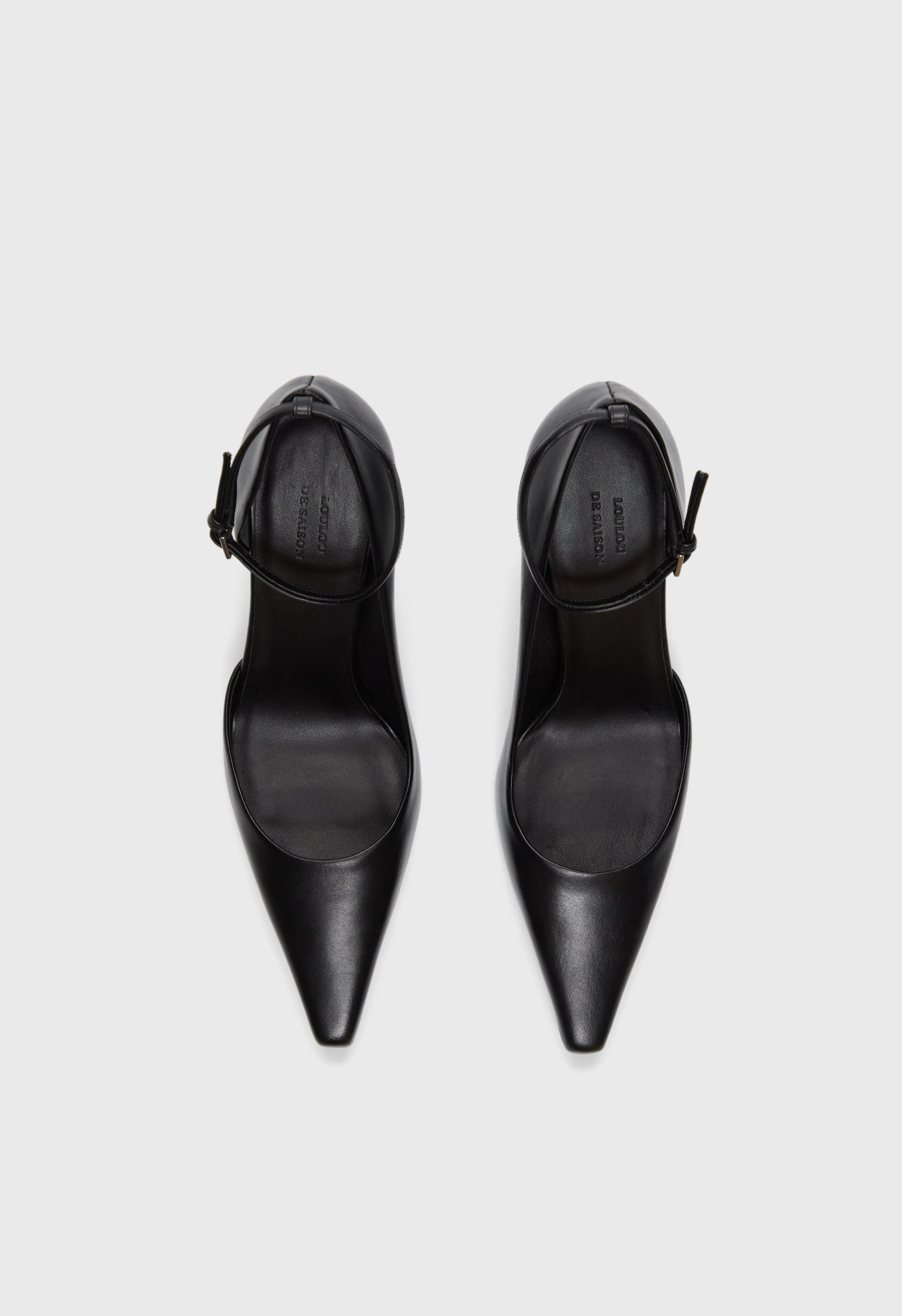CALLAS Calf leather pumps sold by Loulou De Saison product image thumbnail 3