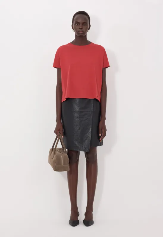 BASILUZZO LDS Boxy fit T-shirt sold by Loulou De Saison