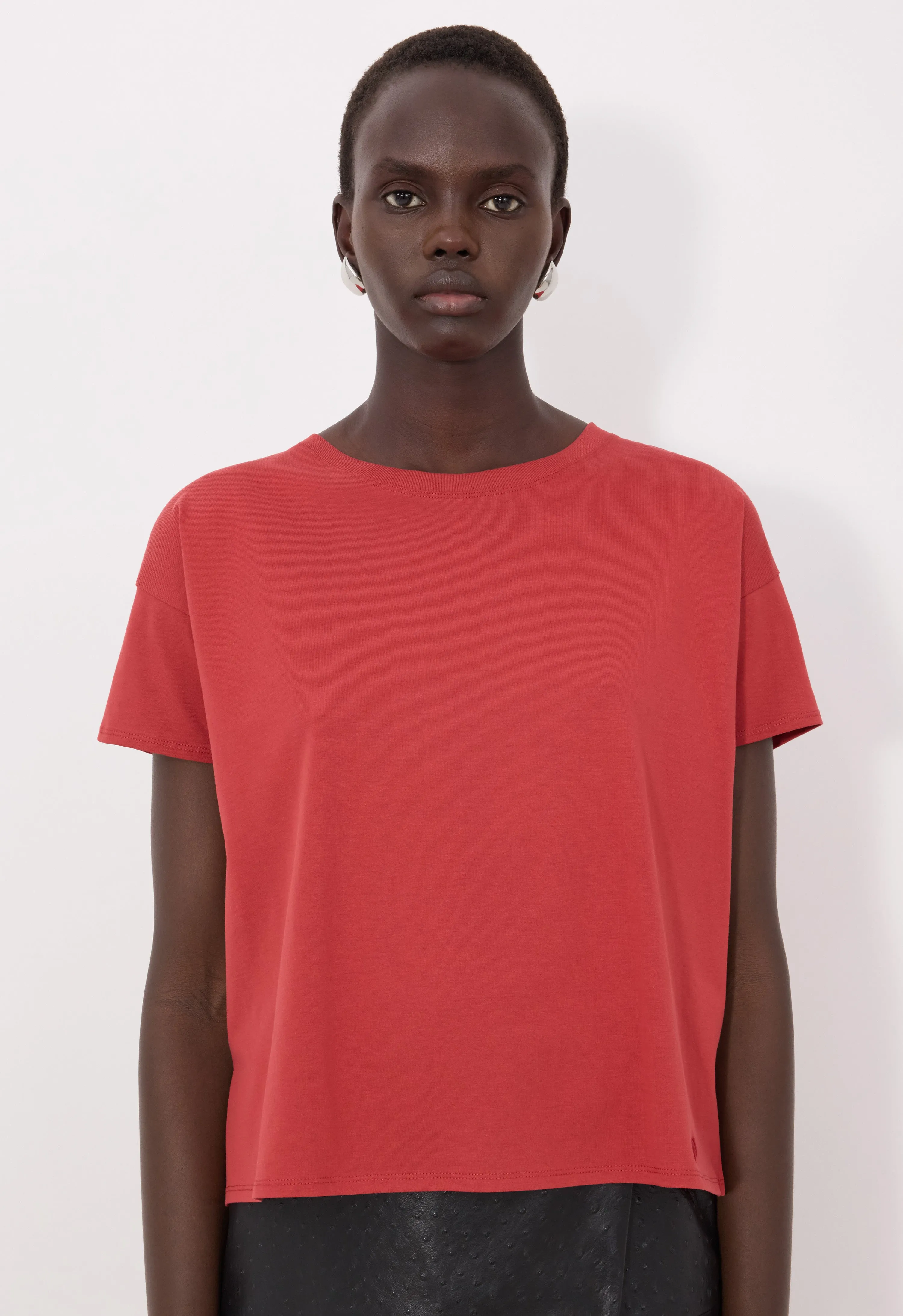 BASILUZZO LDS Boxy fit T-shirt sold by Loulou De Saison product image thumbnail 4