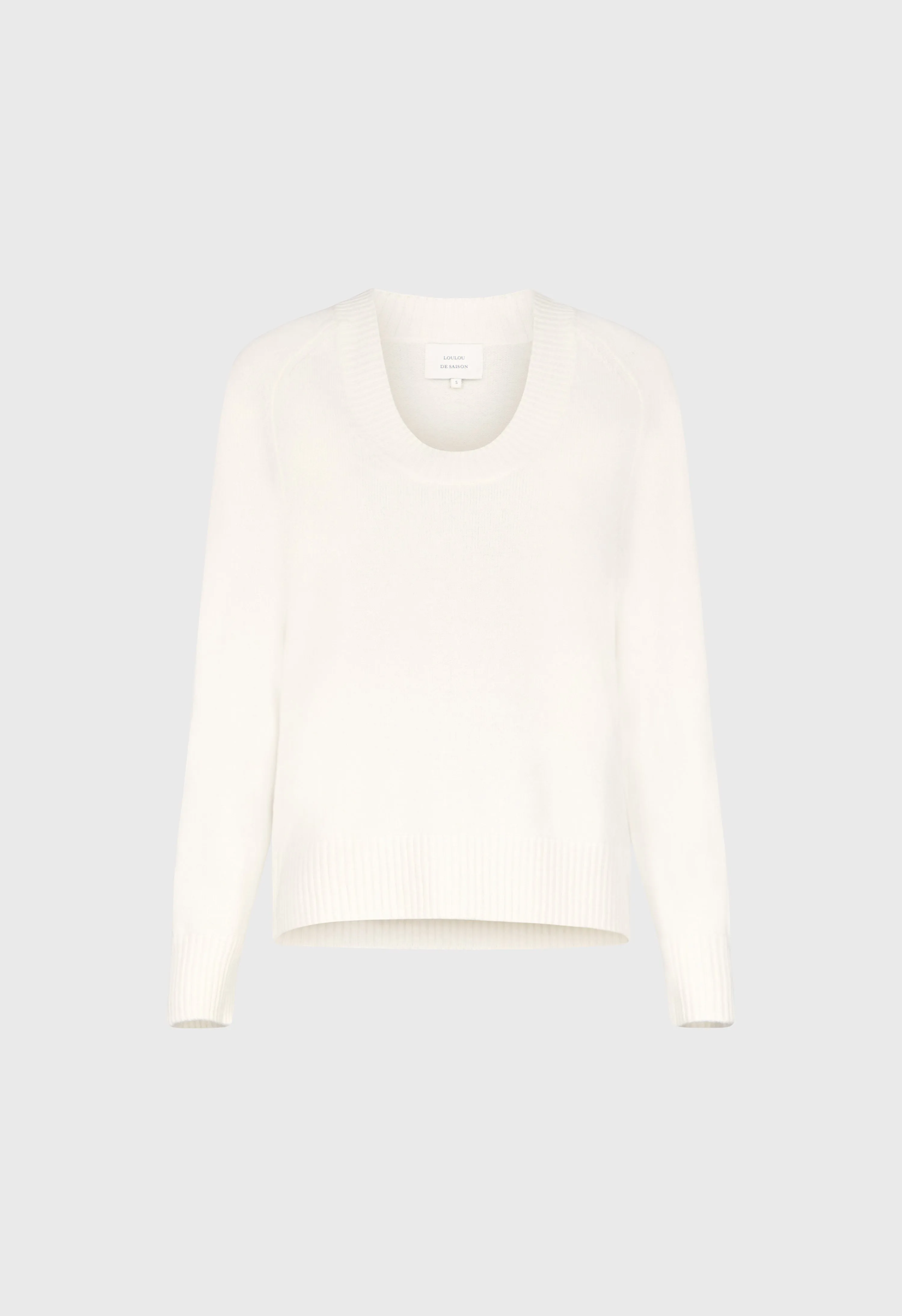 BAJI U neck cashmere sweater sold by Loulou De Saison product image thumbnail 2