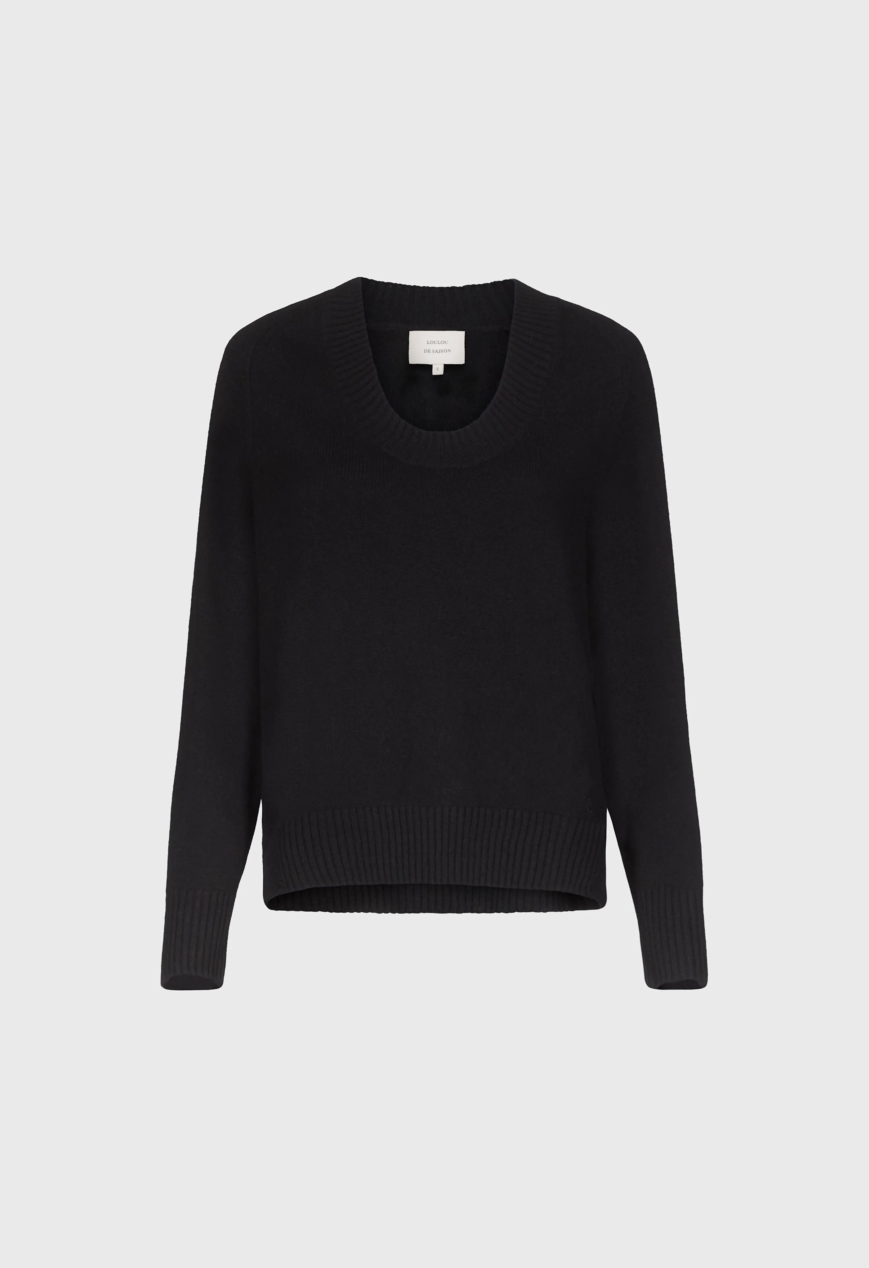 BAJI U neck cashmere sweater sold by Loulou De Saison product image thumbnail 2