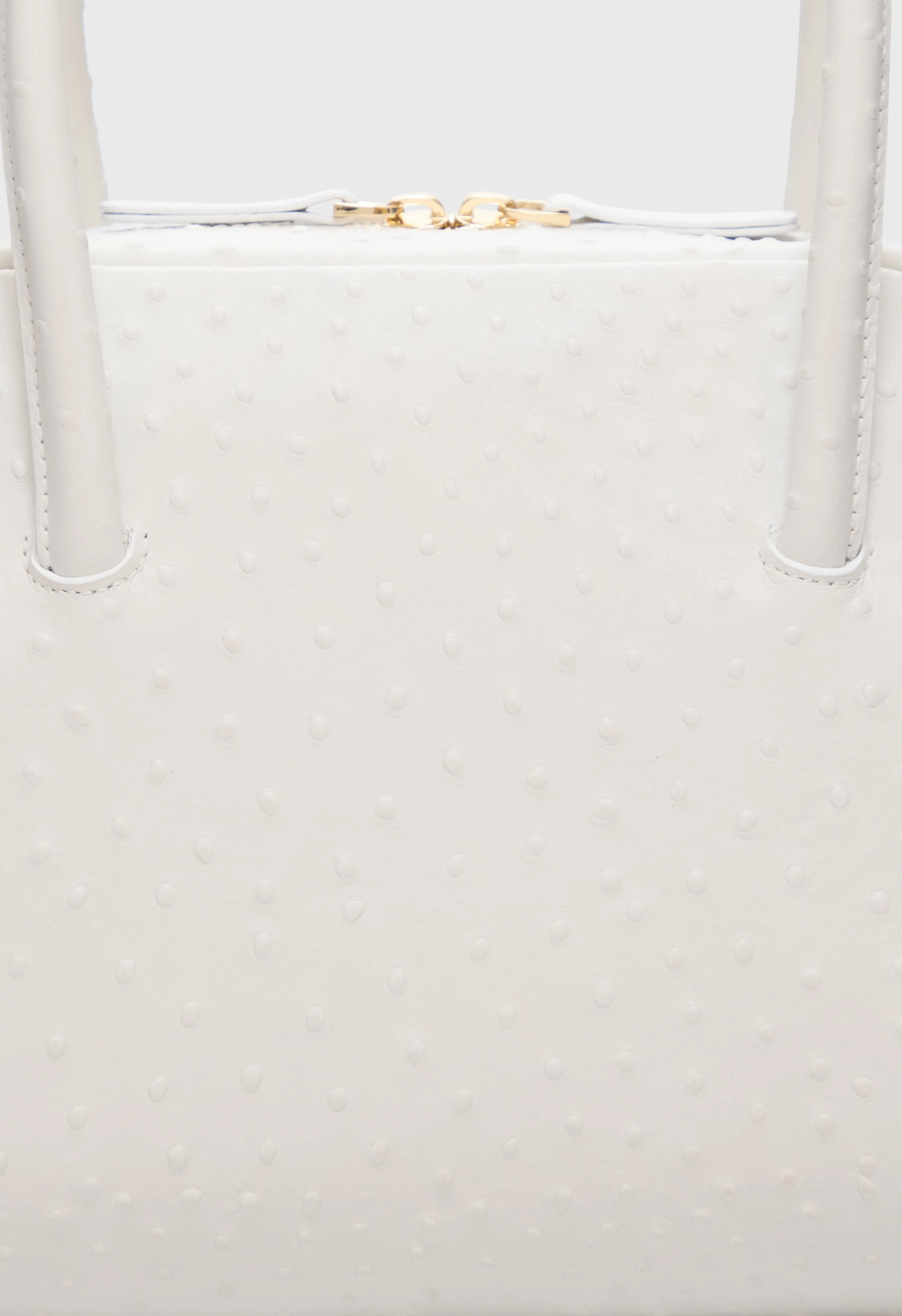 ATHA Ostrich-effect leather handbag sold by Loulou De Saison product image thumbnail 4