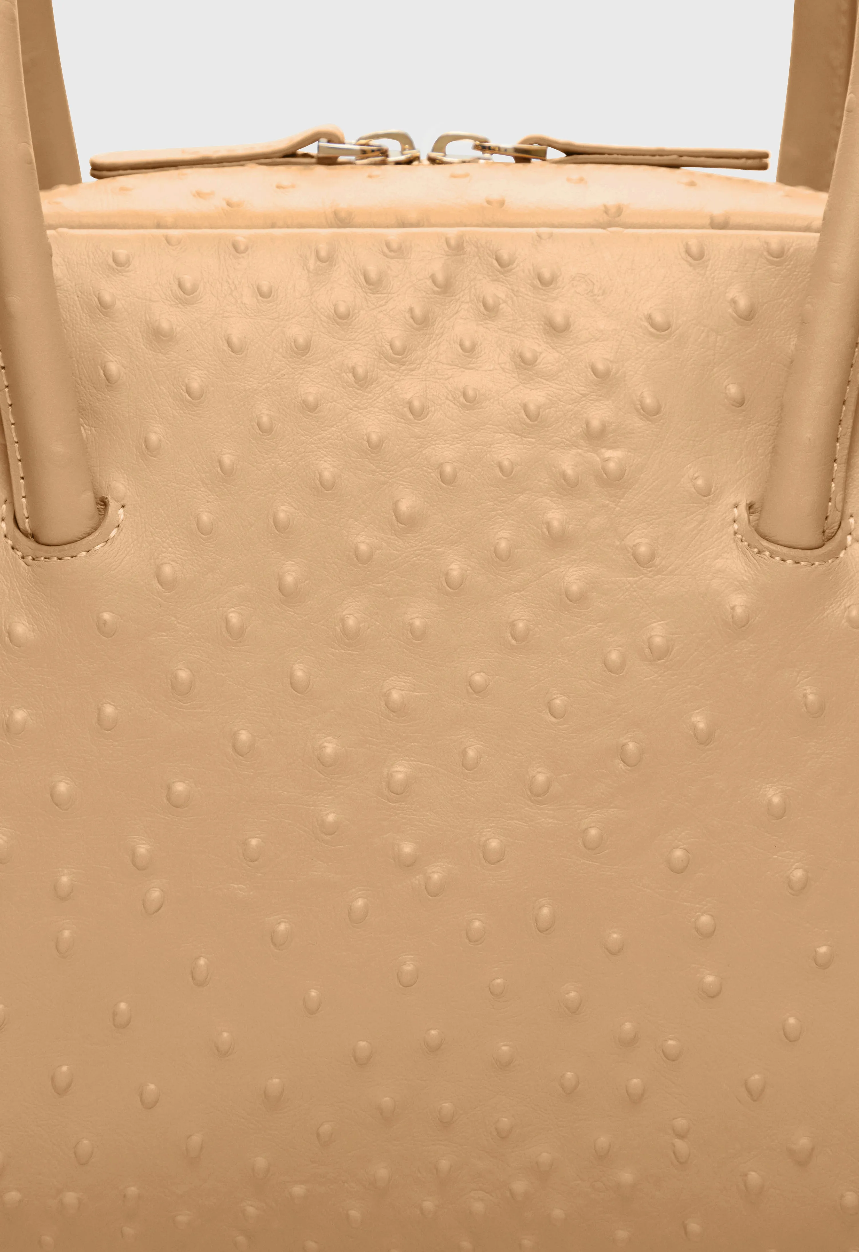 ATHA Ostrich-effect leather handbag sold by Loulou De Saison product image thumbnail 4