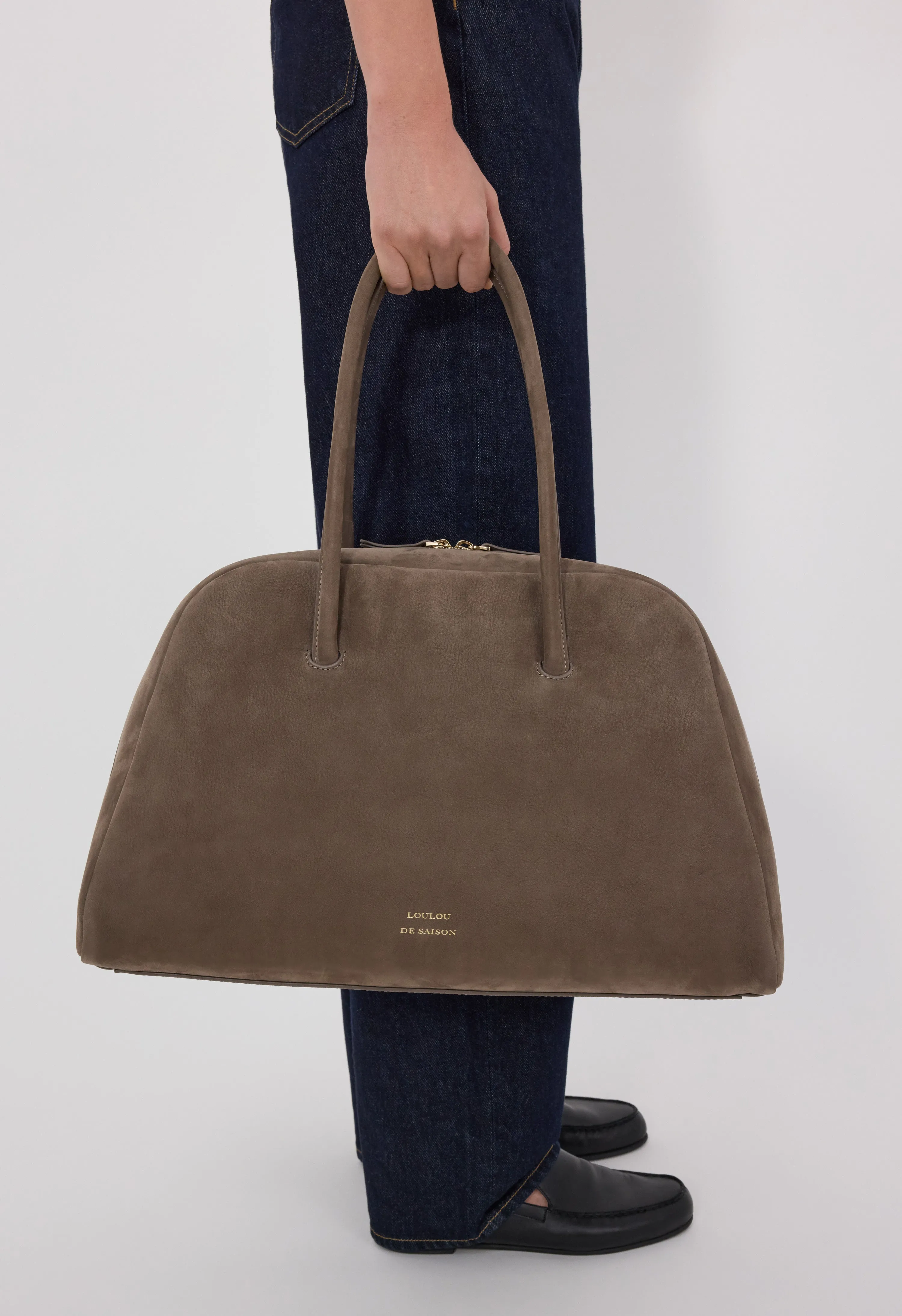 AAJA Leather bowling bag sold by Loulou De Saison product image thumbnail 2