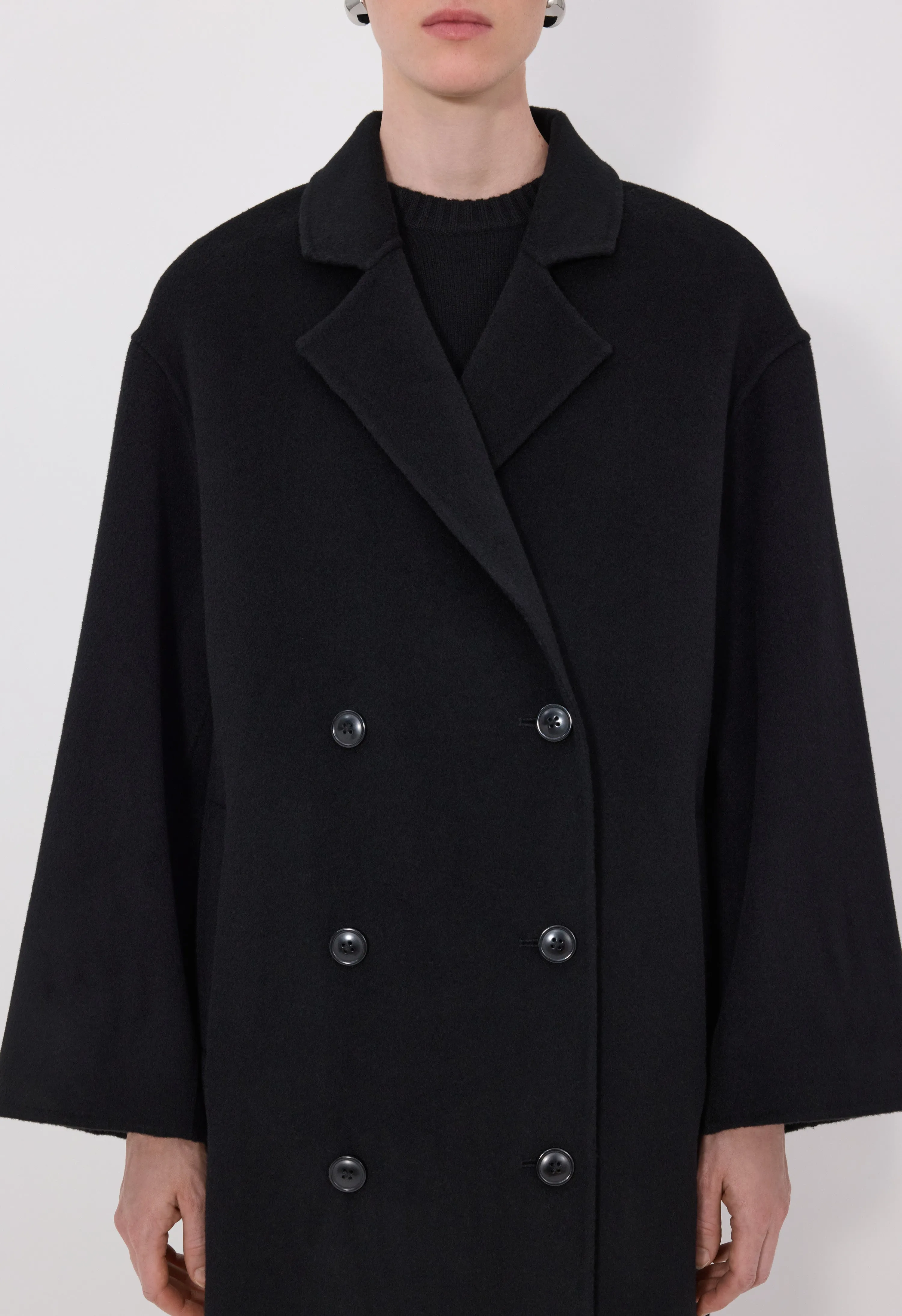 BORNEO LDS Wool drap coat sold by Loulou De Saison product image thumbnail 4