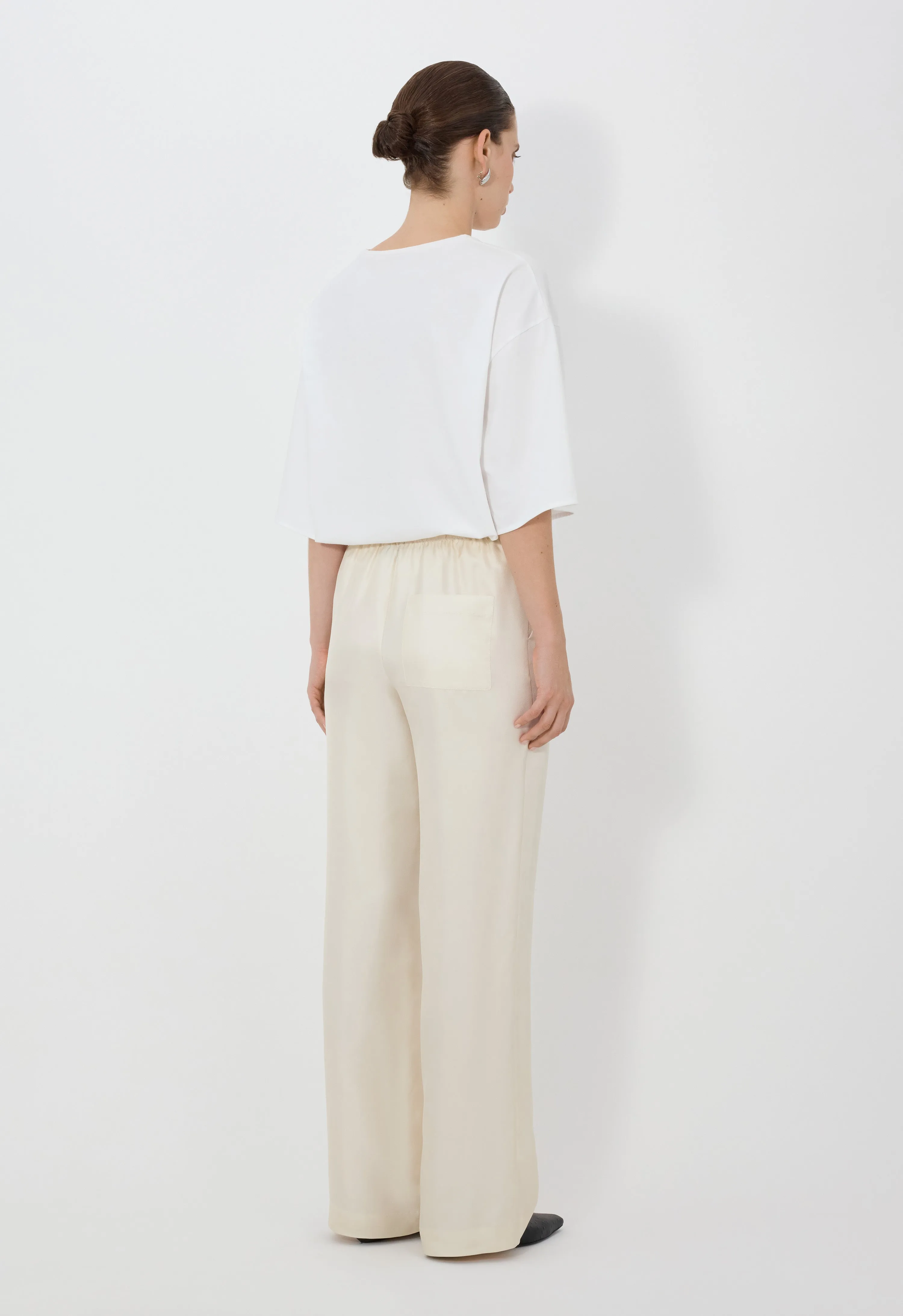 ALERA LDS Silk twill trousers sold by Loulou De Saison product image thumbnail 5