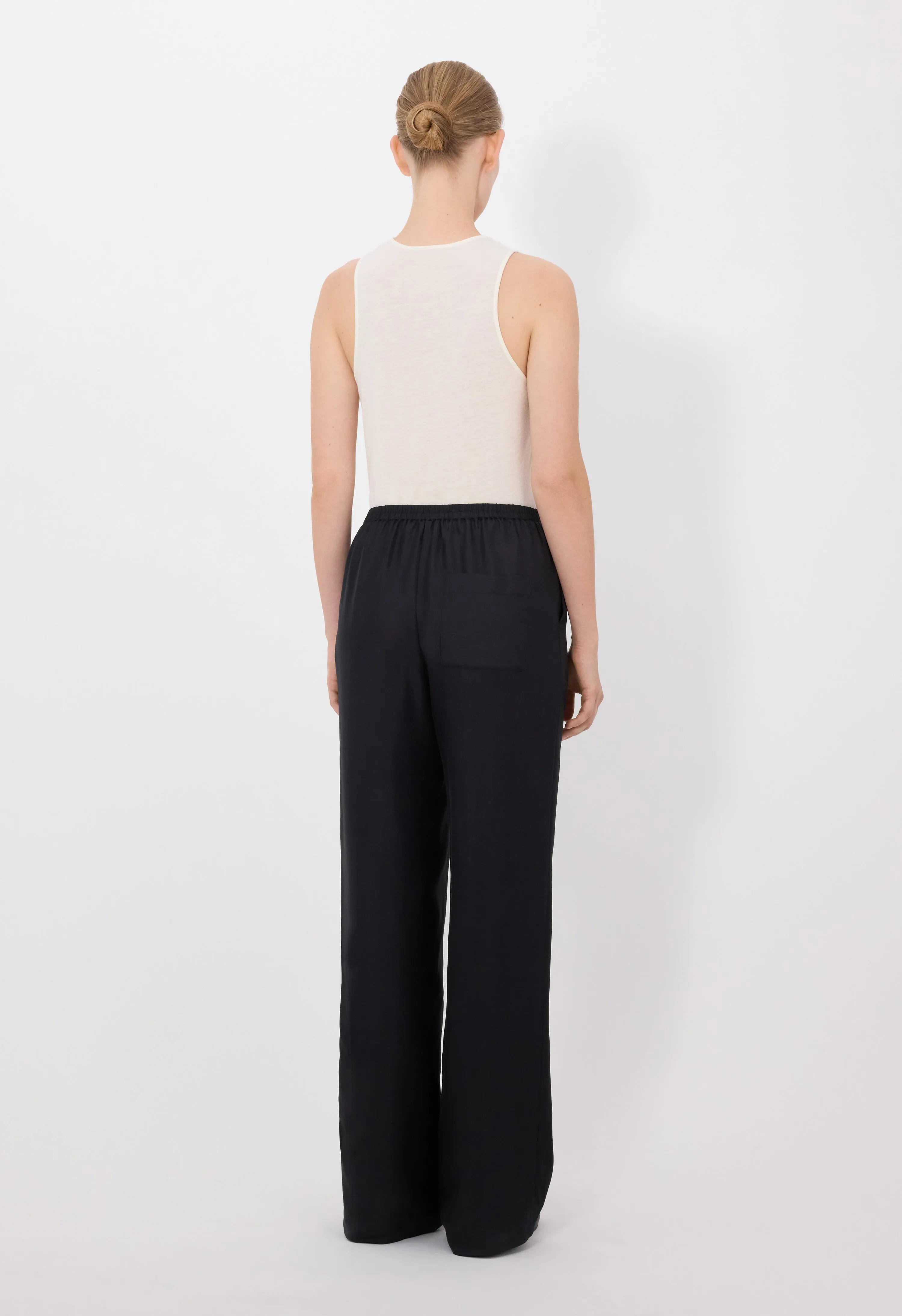 ALERA LDS Silk twill trousers sold by Loulou De Saison product image thumbnail 5