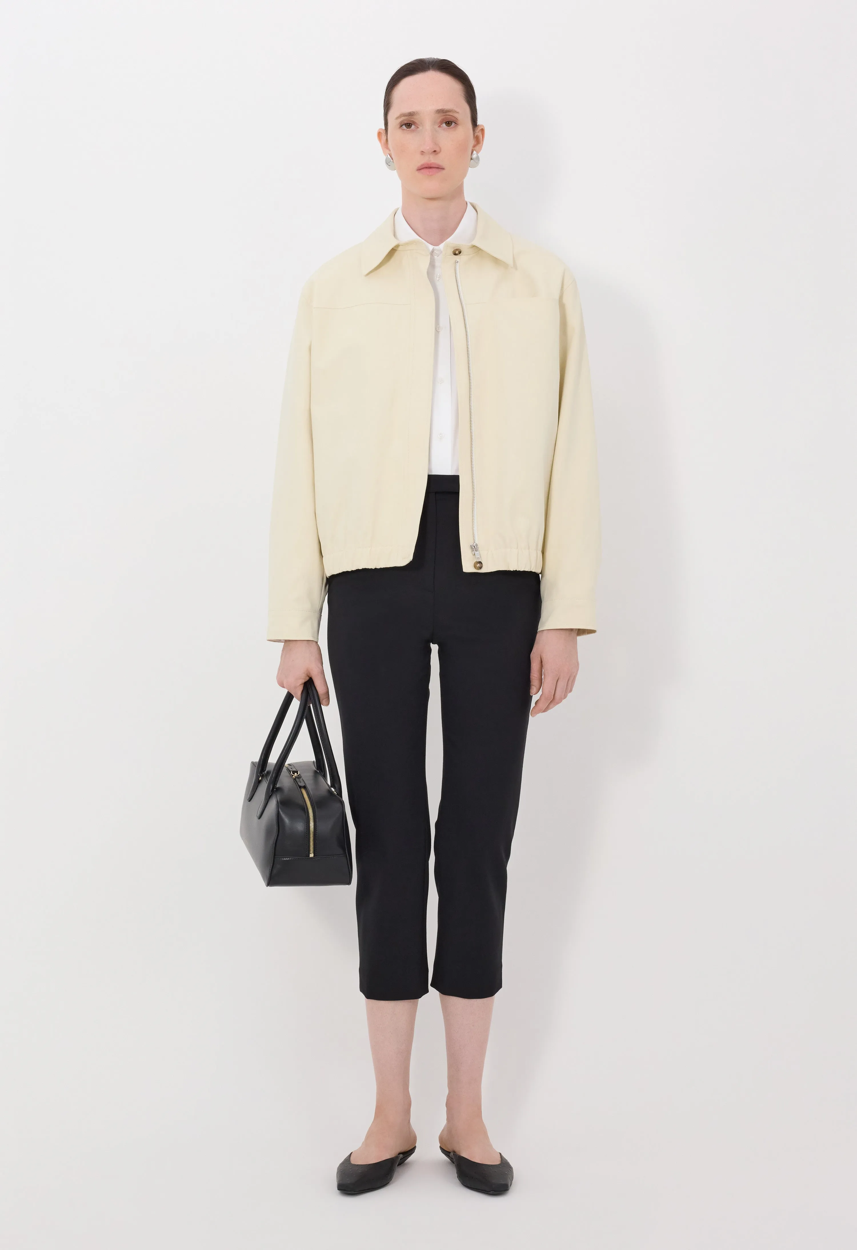 DREW Cotton gabardine windbreaker sold by Loulou De Saison