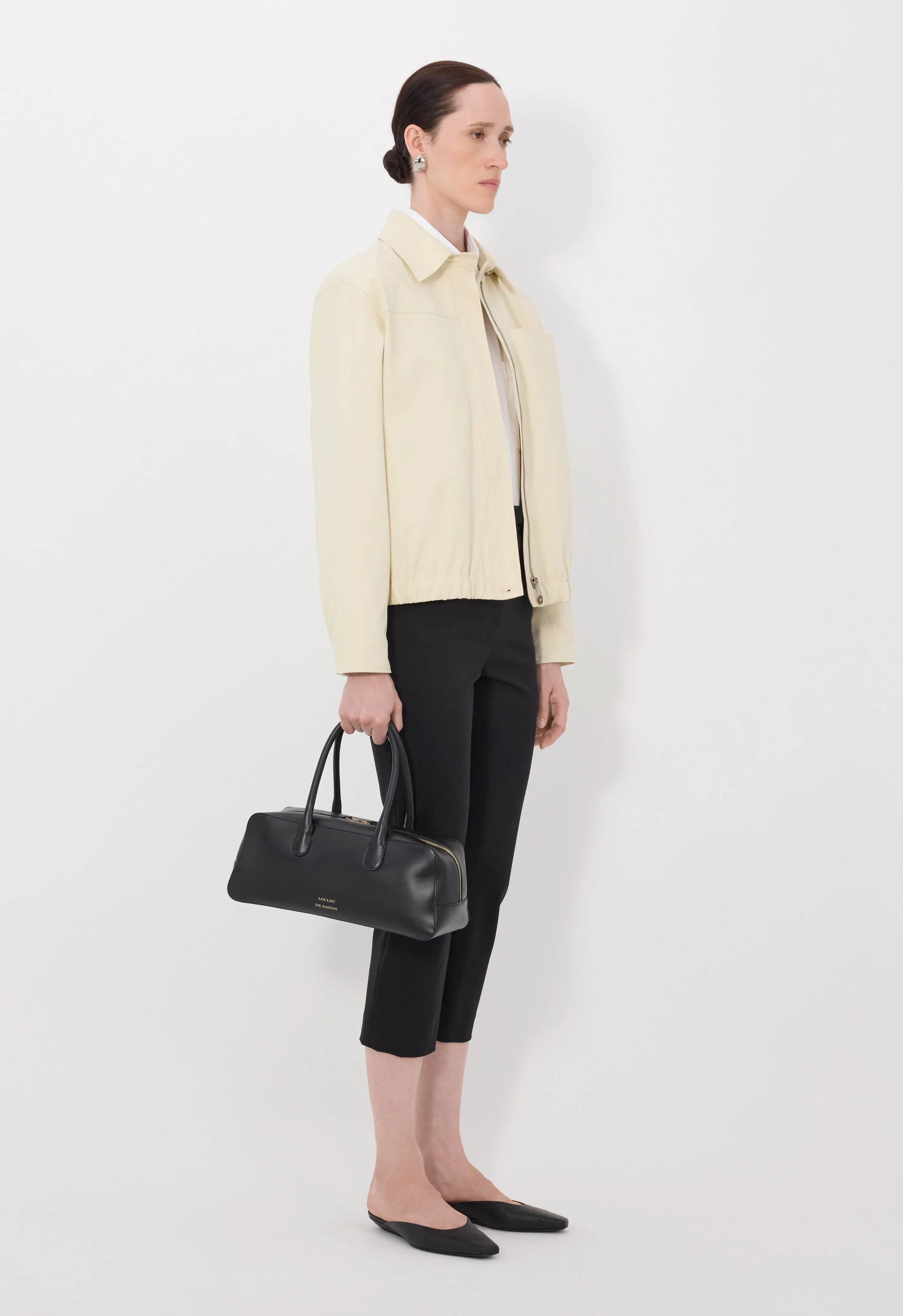 DREW Cotton gabardine windbreaker sold by Loulou De Saison product image thumbnail 3