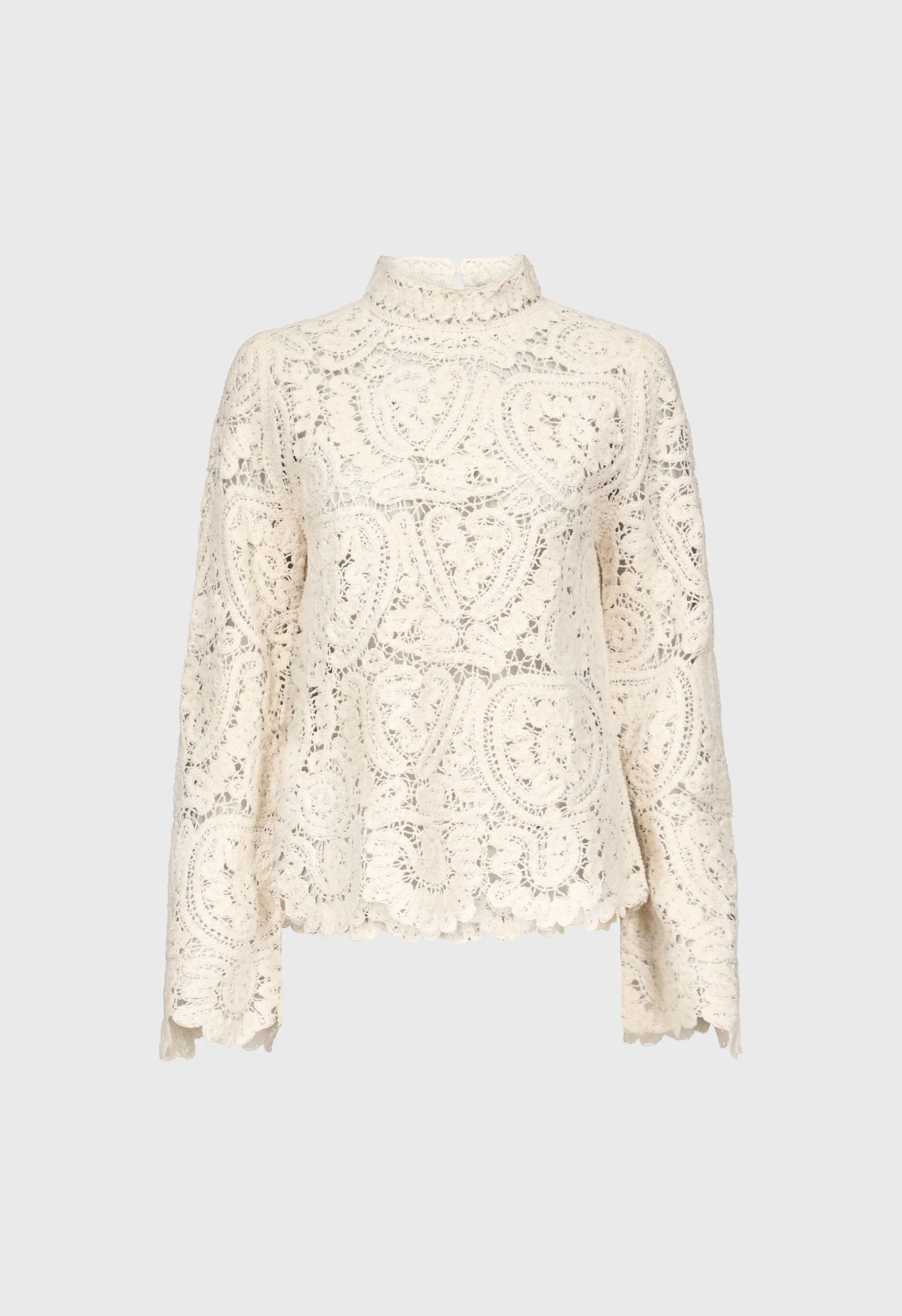 WADE Velvet silk knit top sold by Loulou De Saison product image thumbnail 2