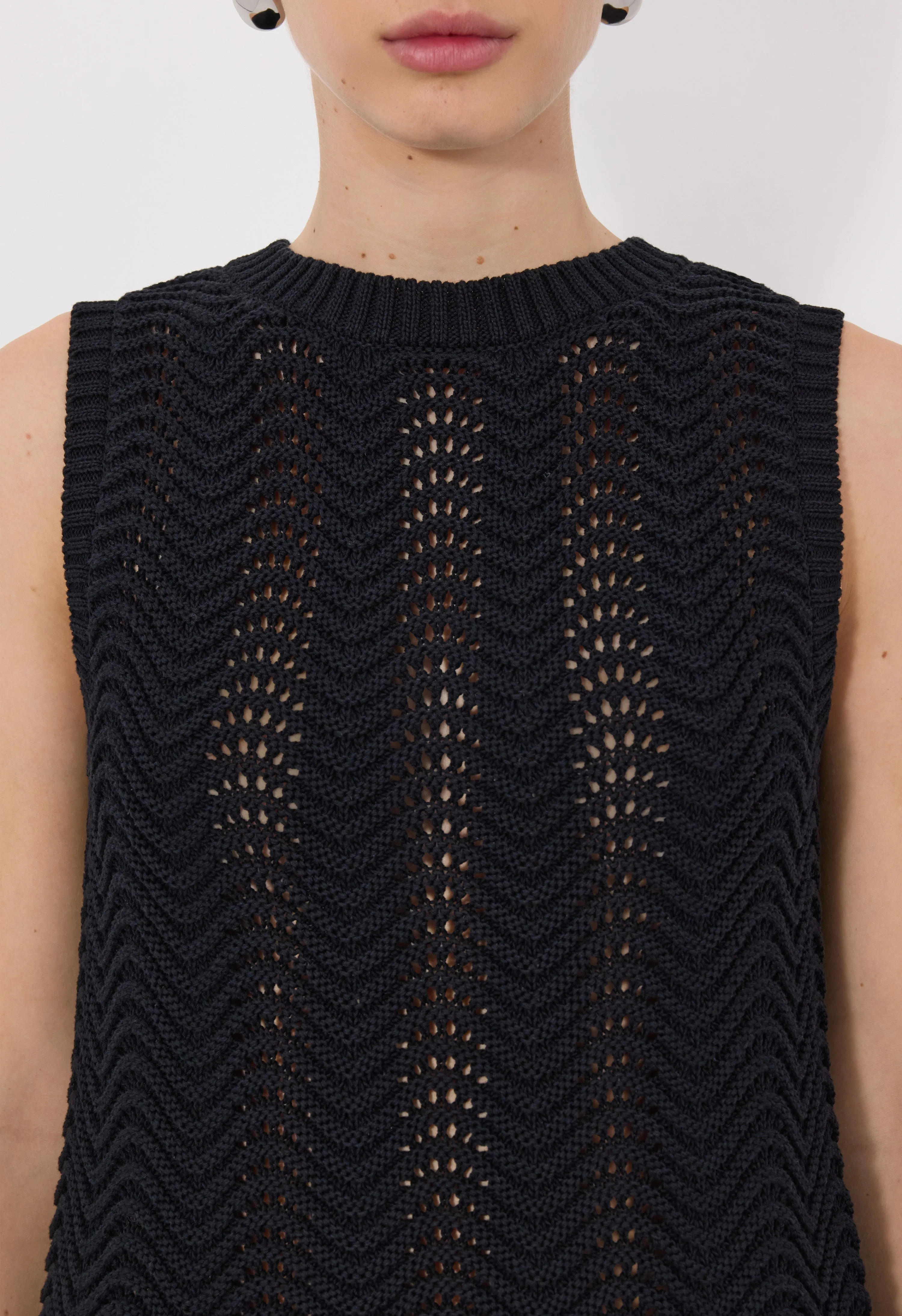 VITTORIA Ottoman crochet top sold by Loulou De Saison product image thumbnail 4