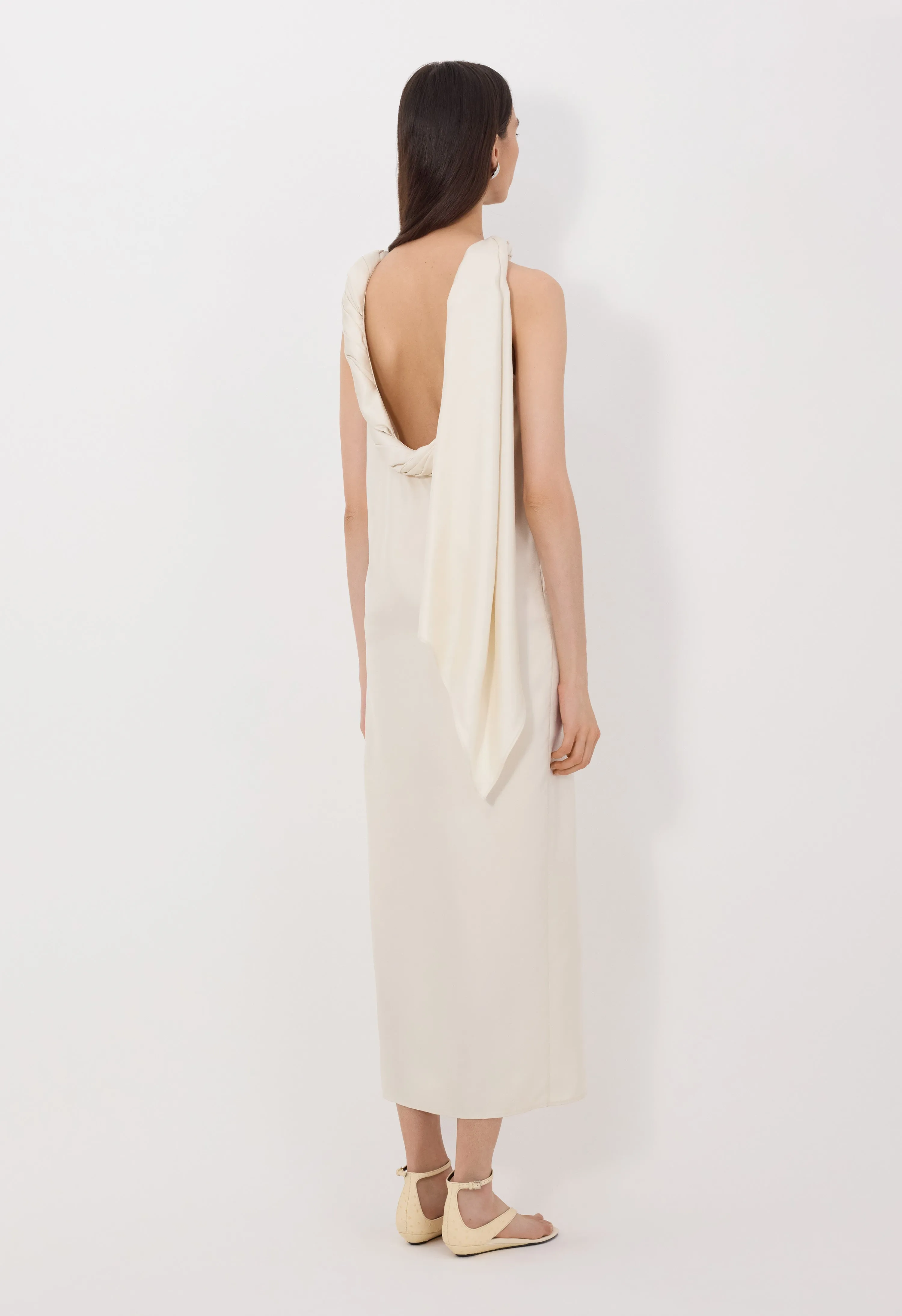 SUSAN Twisted collar dress sold by Loulou De Saison product image thumbnail 3