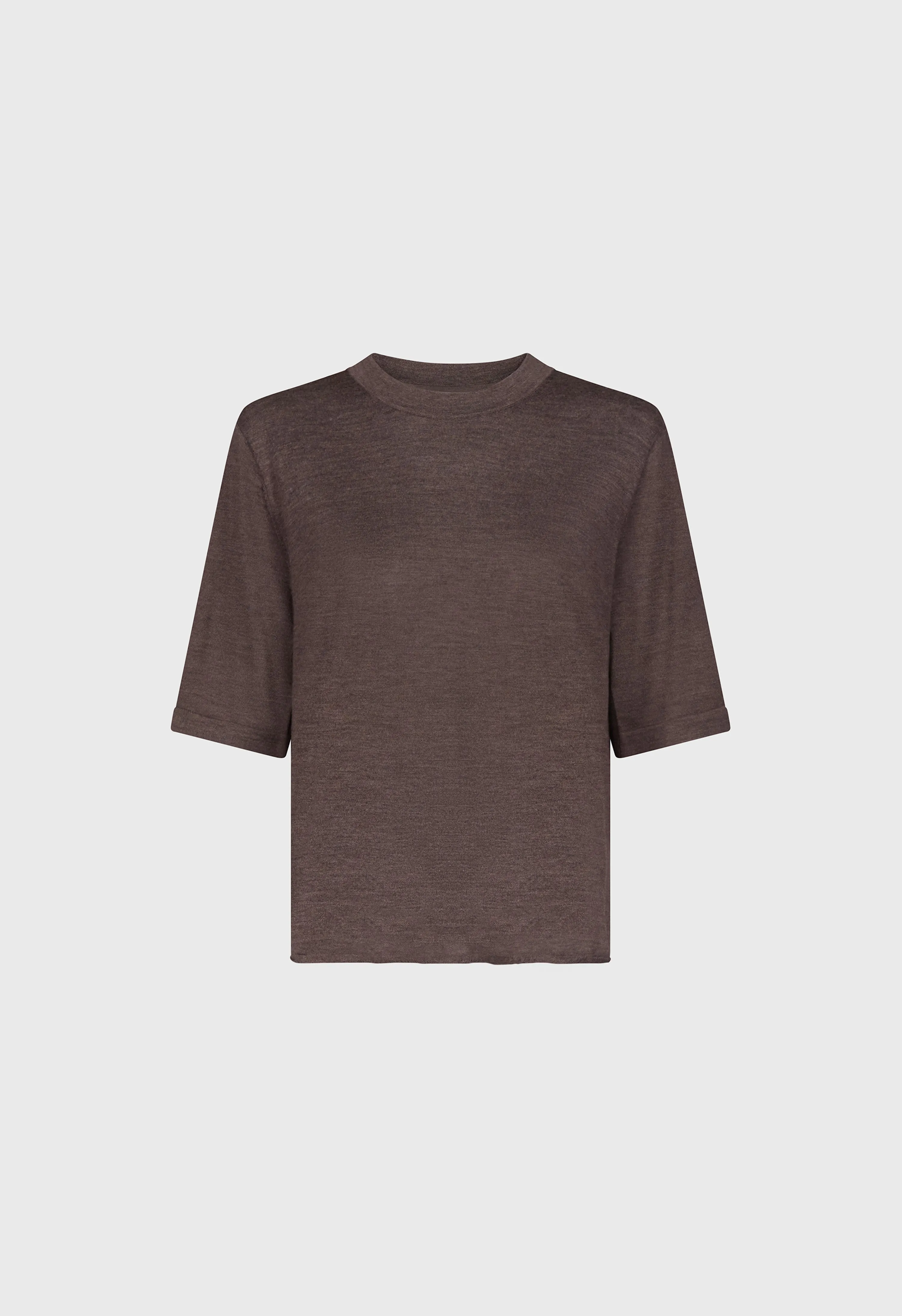 NALA Short-sleeve fluid cashmere top sold by Loulou De Saison product image thumbnail 2