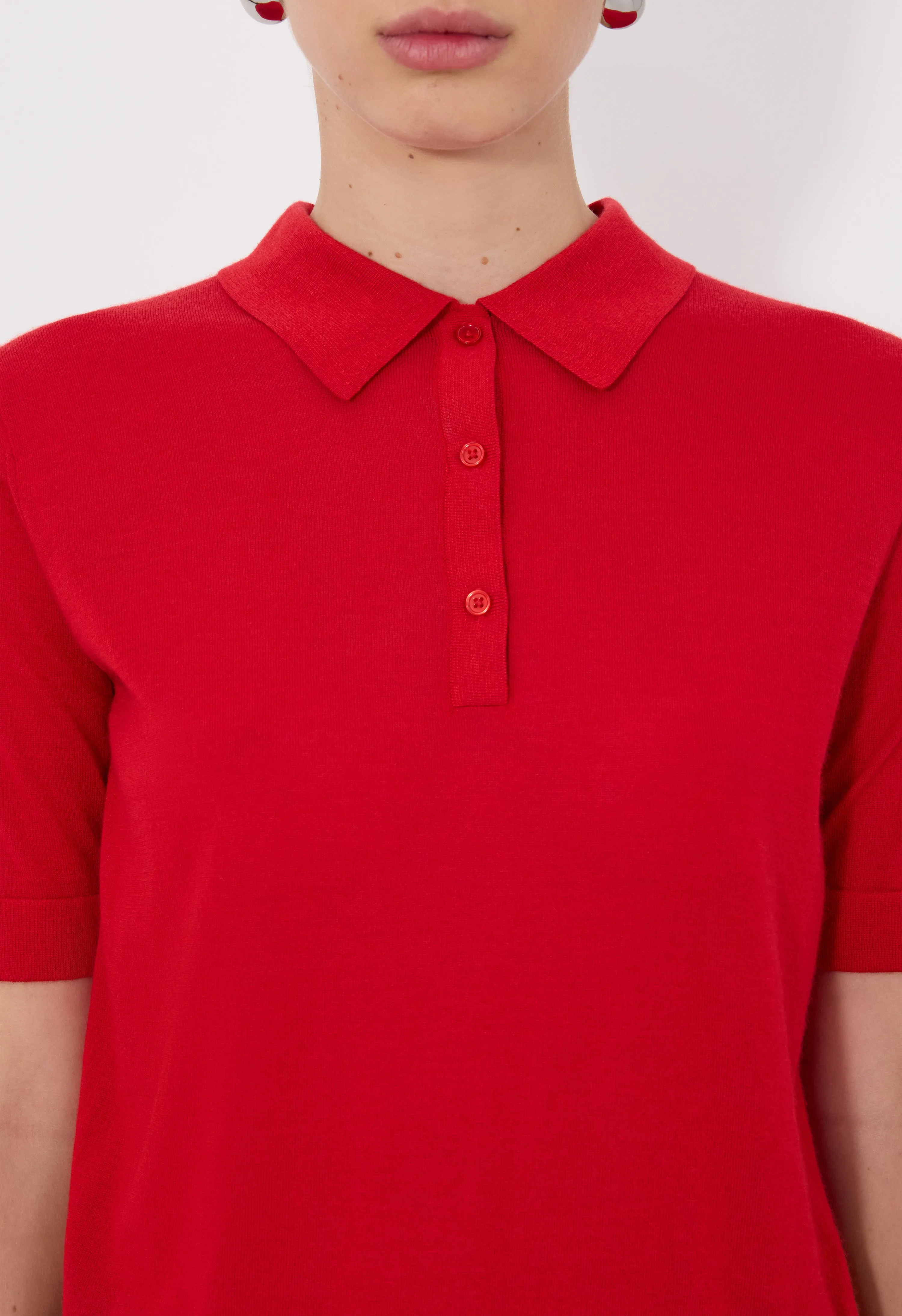 MIGO Fluid cashmere polo shirt sold by Loulou De Saison product image thumbnail 4
