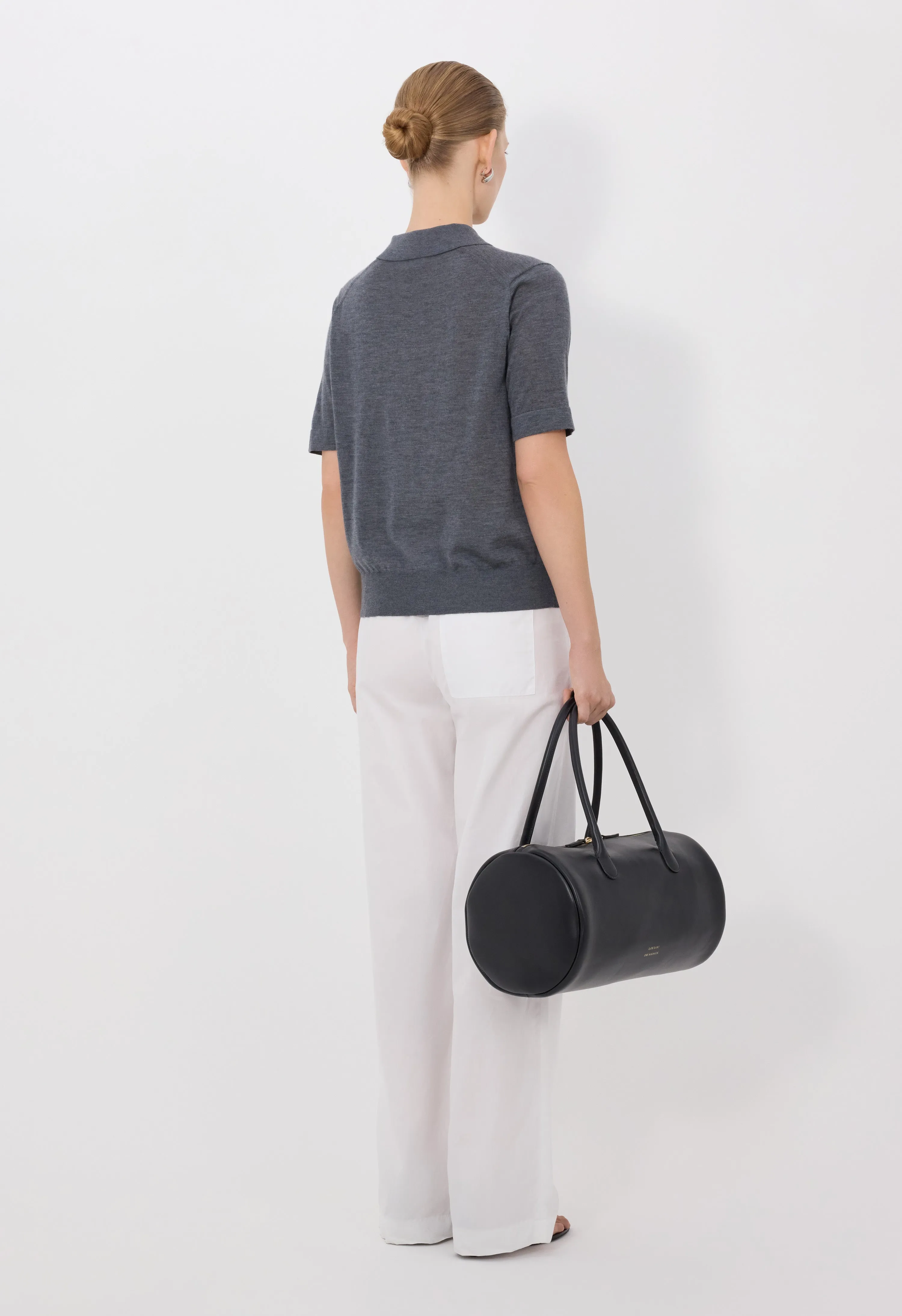 MIGO Fluid cashmere polo shirt sold by Loulou De Saison product image thumbnail 5