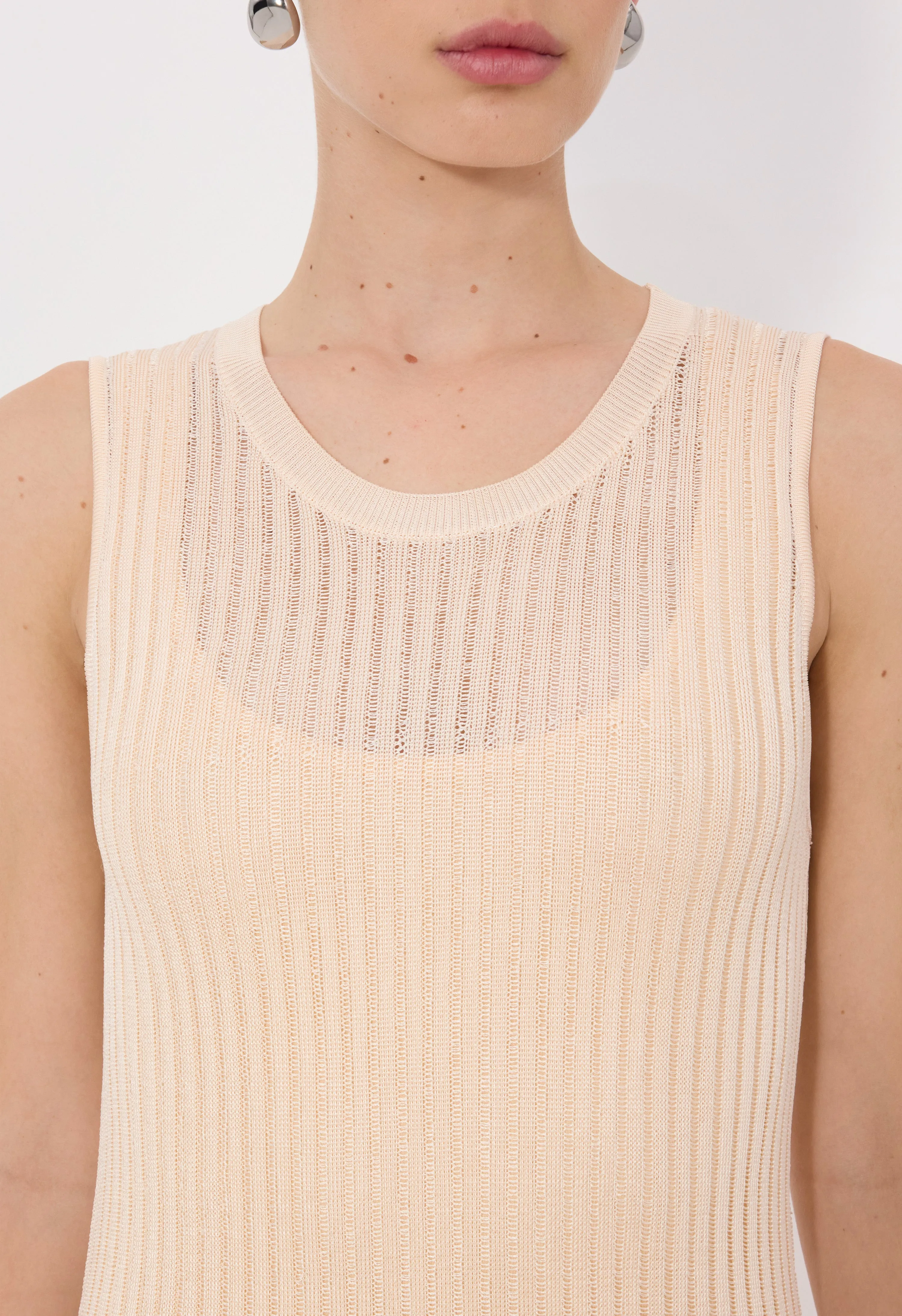 ICARIA Semi-sheer dress sold by Loulou De Saison product image thumbnail 4