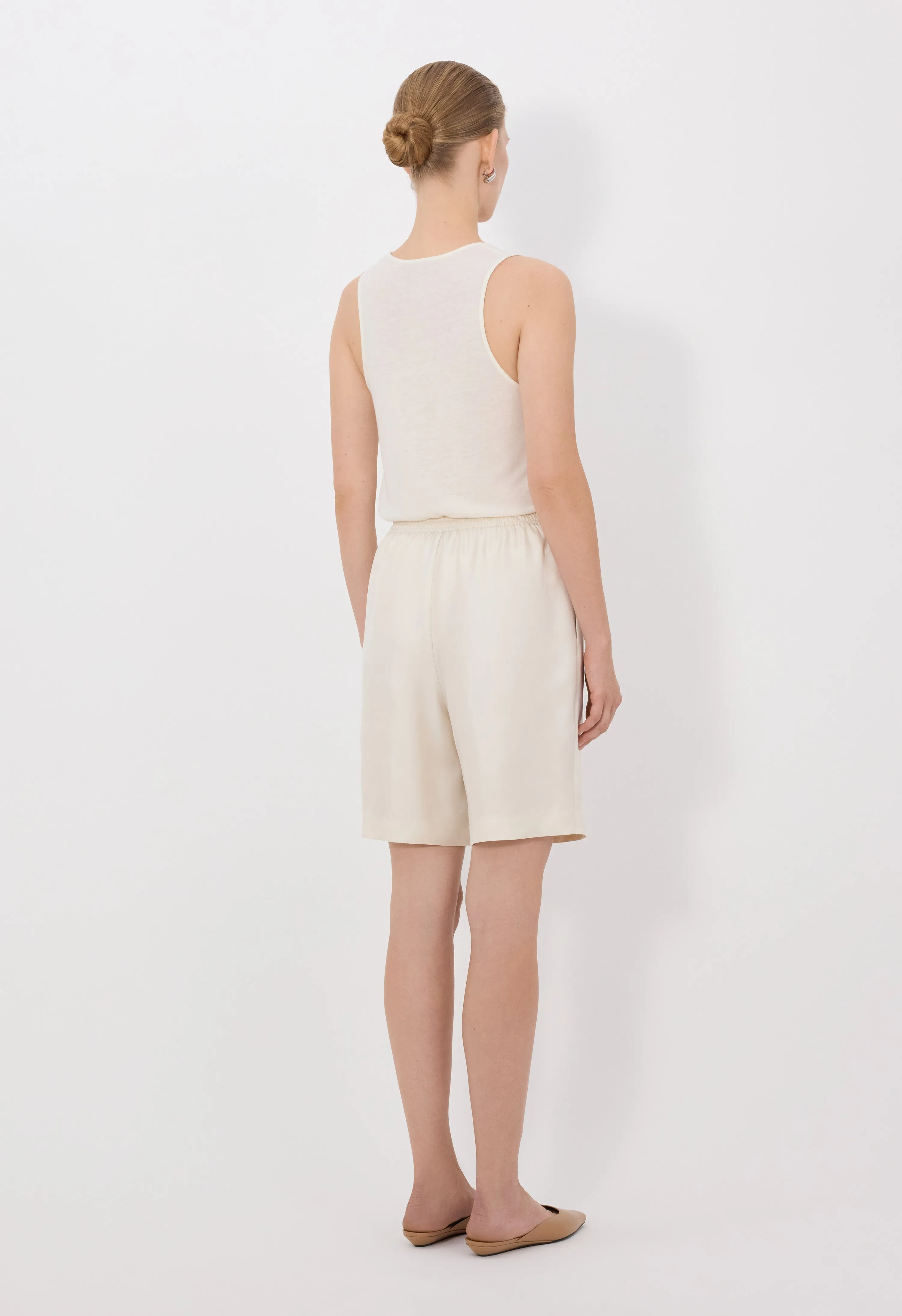 ZINIA LDS Silk twill bermuda sold by Loulou De Saison product image thumbnail 5