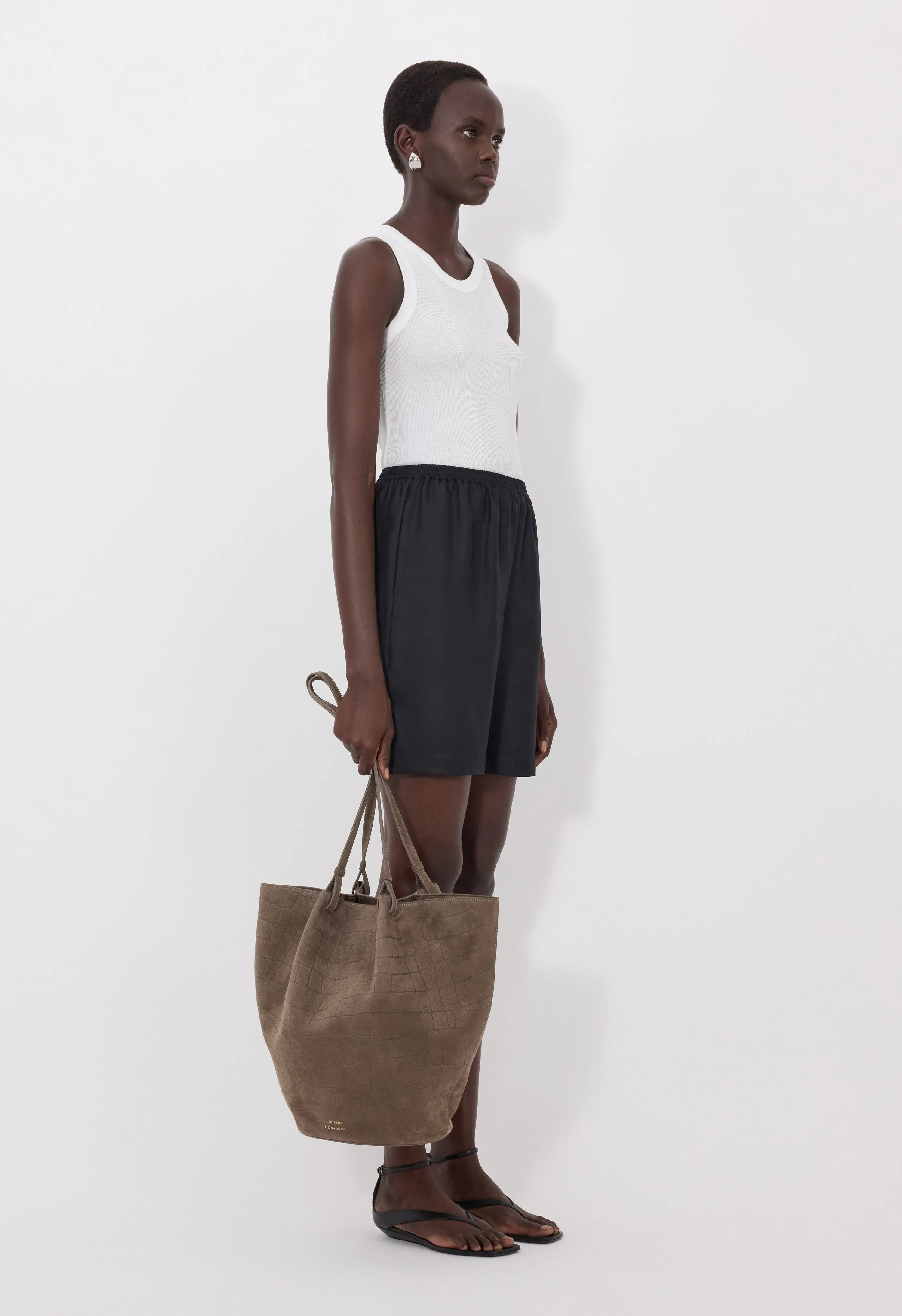 ZINIA LDS Silk twill bermuda sold by Loulou De Saison product image thumbnail 3