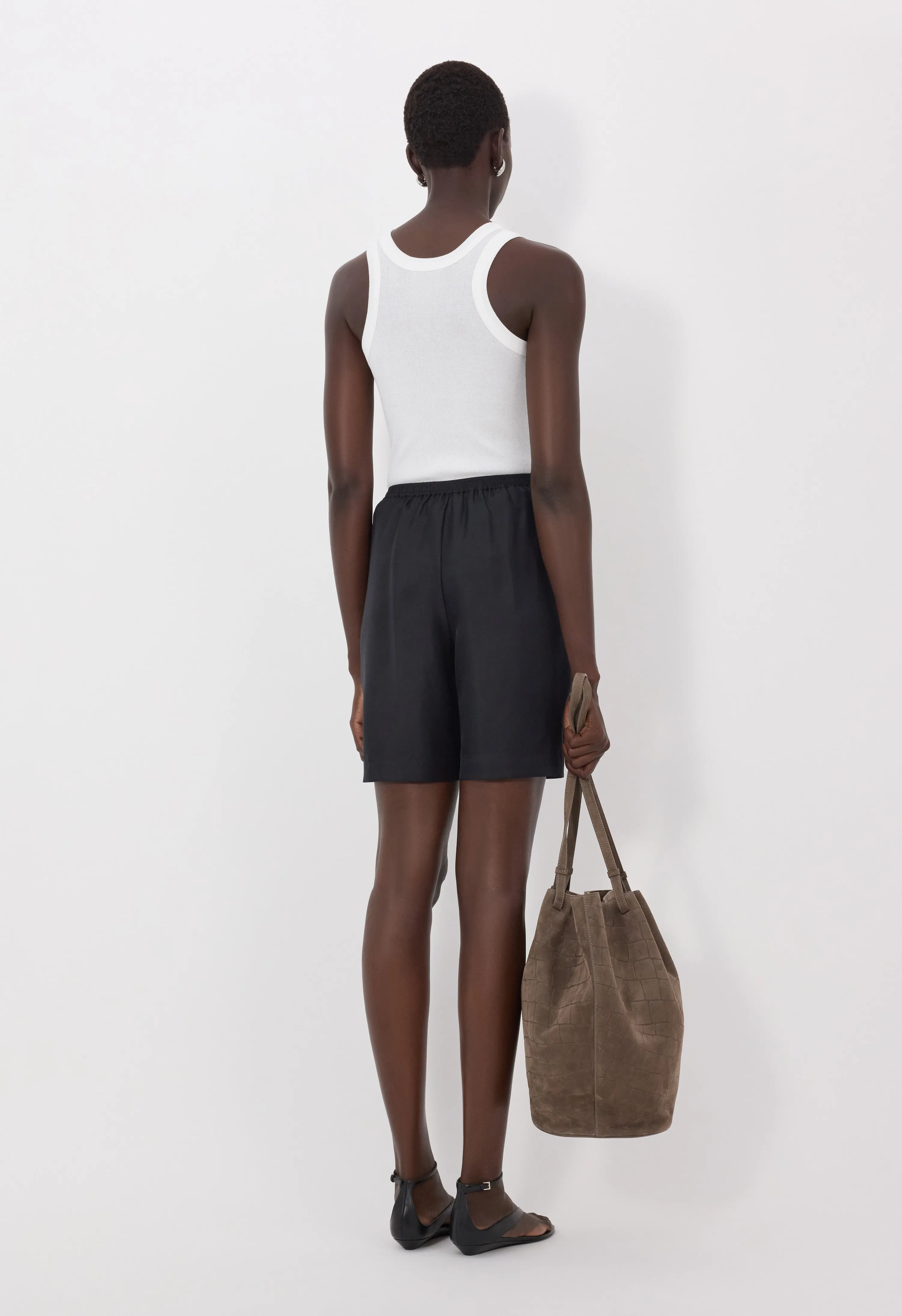 ZINIA LDS Silk twill bermuda sold by Loulou De Saison product image thumbnail 5