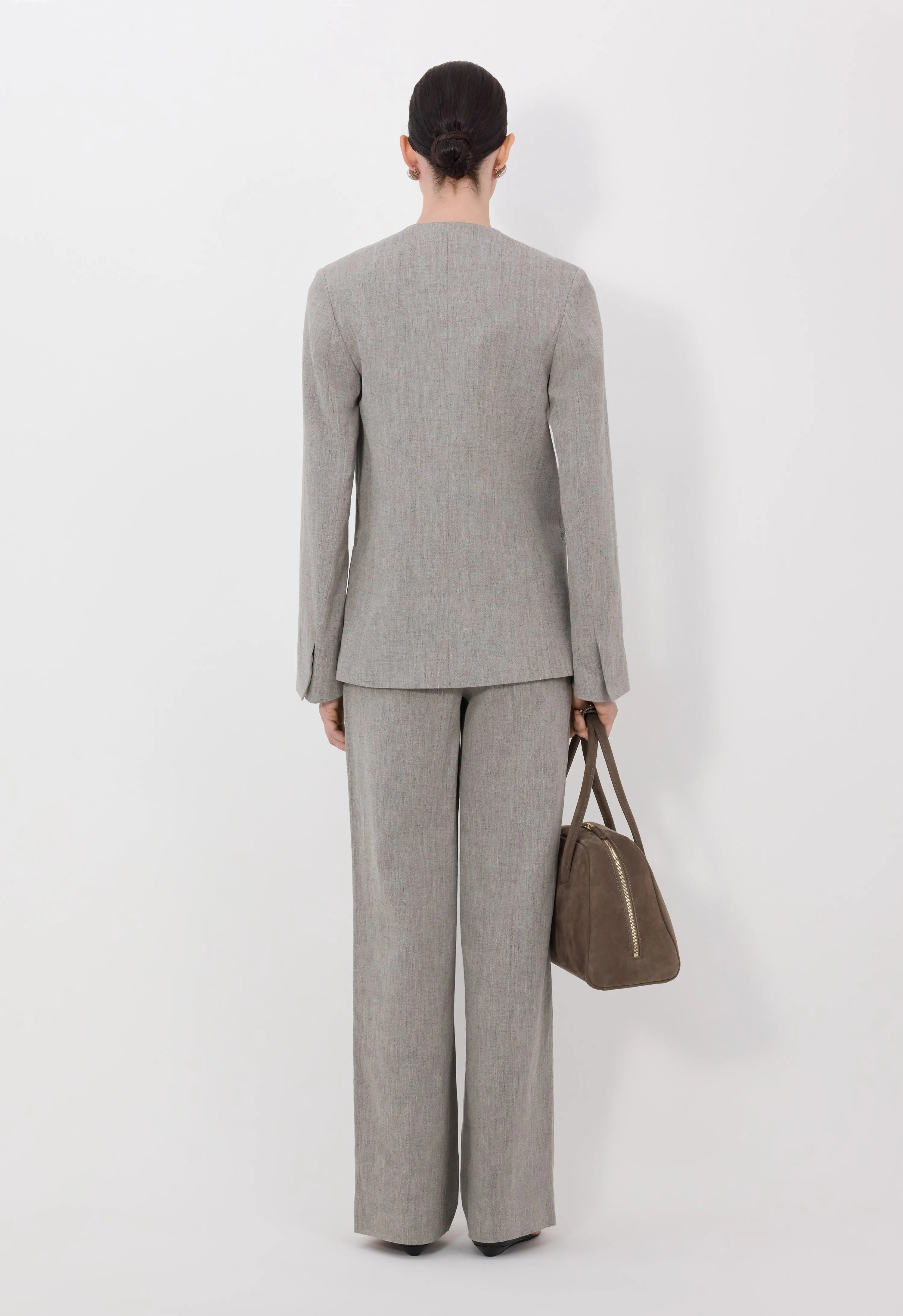 SUNA Asymmetric tailored jacket sold by Loulou De Saison product image thumbnail 5