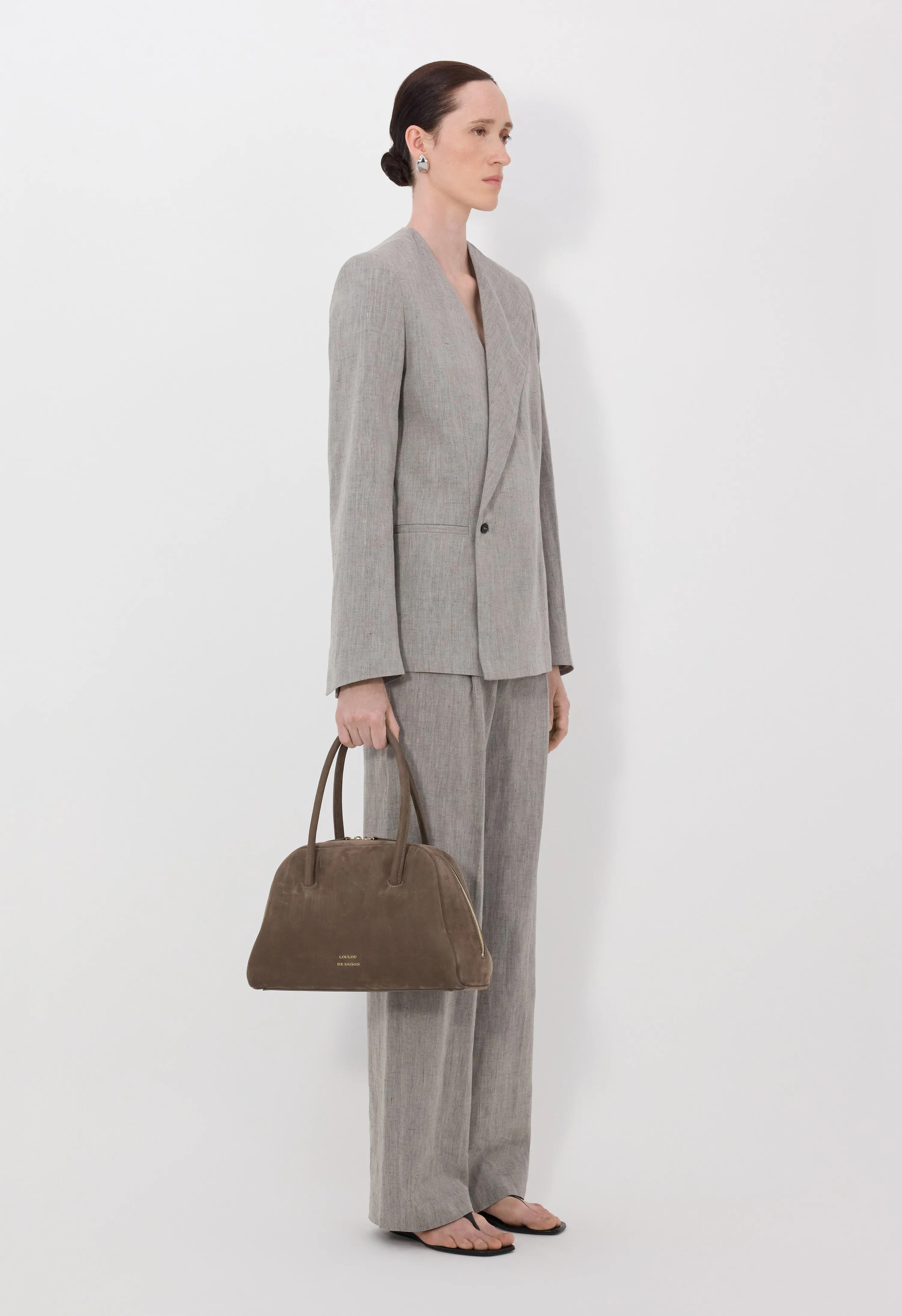 SUNA Asymmetric tailored jacket sold by Loulou De Saison product image thumbnail 3