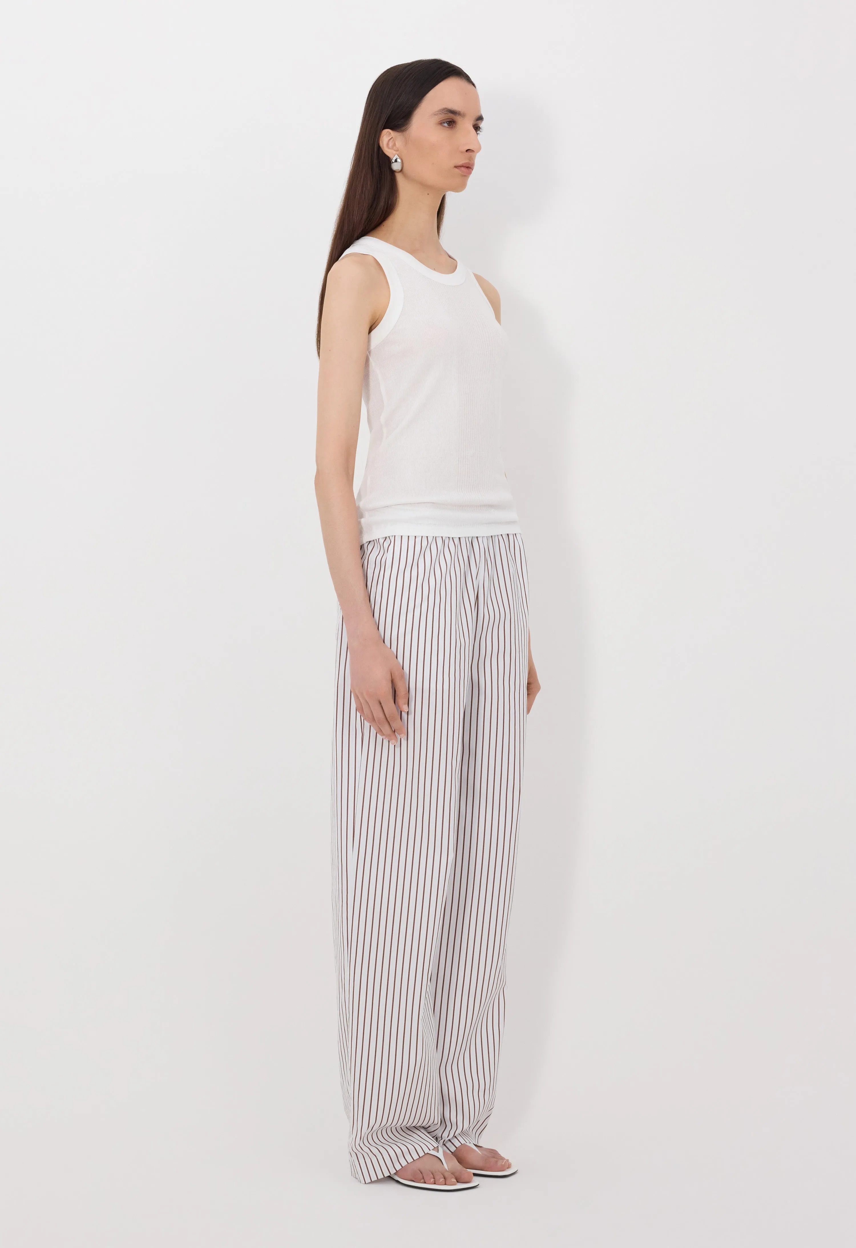 LIMBA LDS Fitted tank top sold by Loulou De Saison product image thumbnail 3