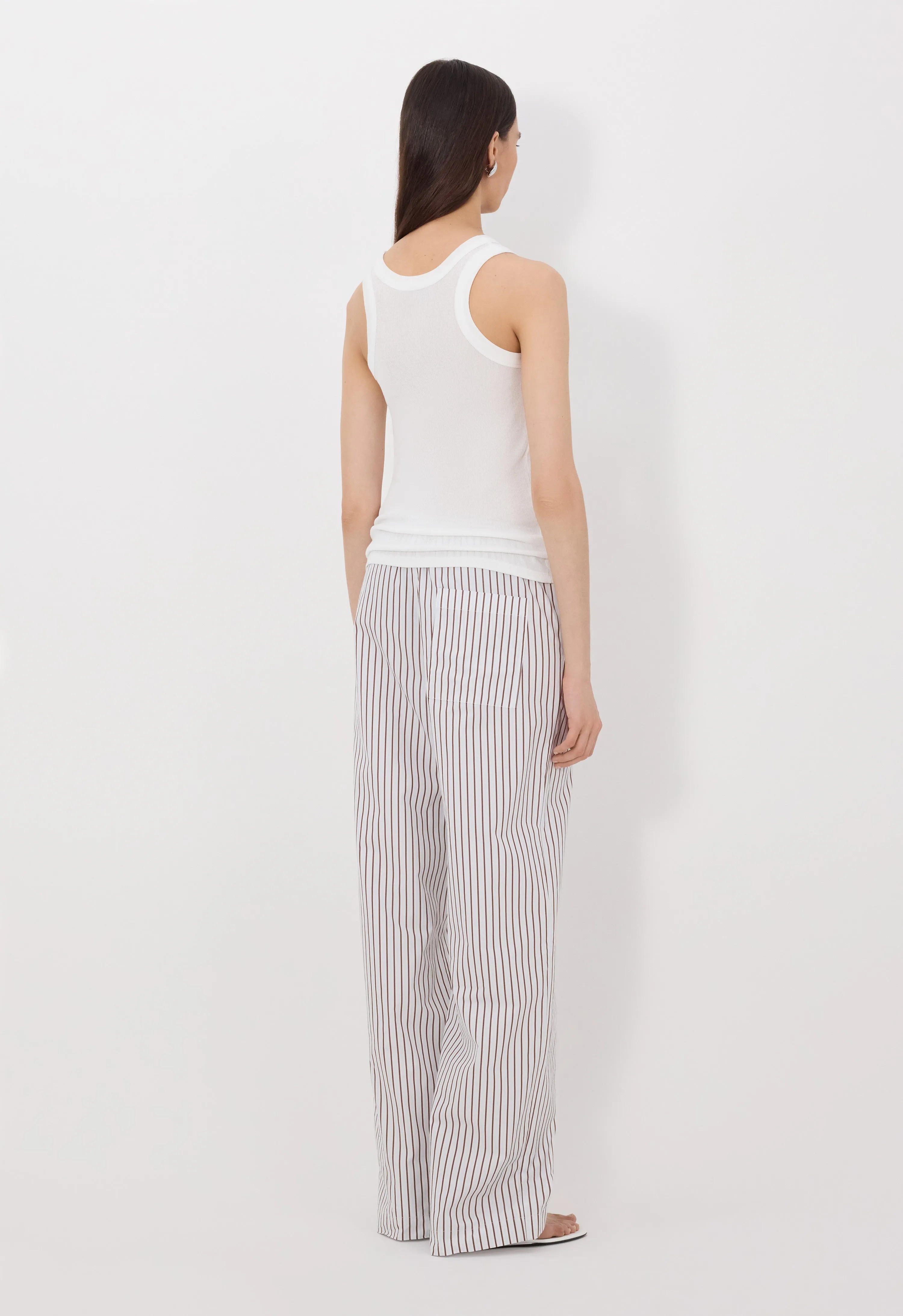 LIMBA LDS Fitted tank top sold by Loulou De Saison product image thumbnail 5