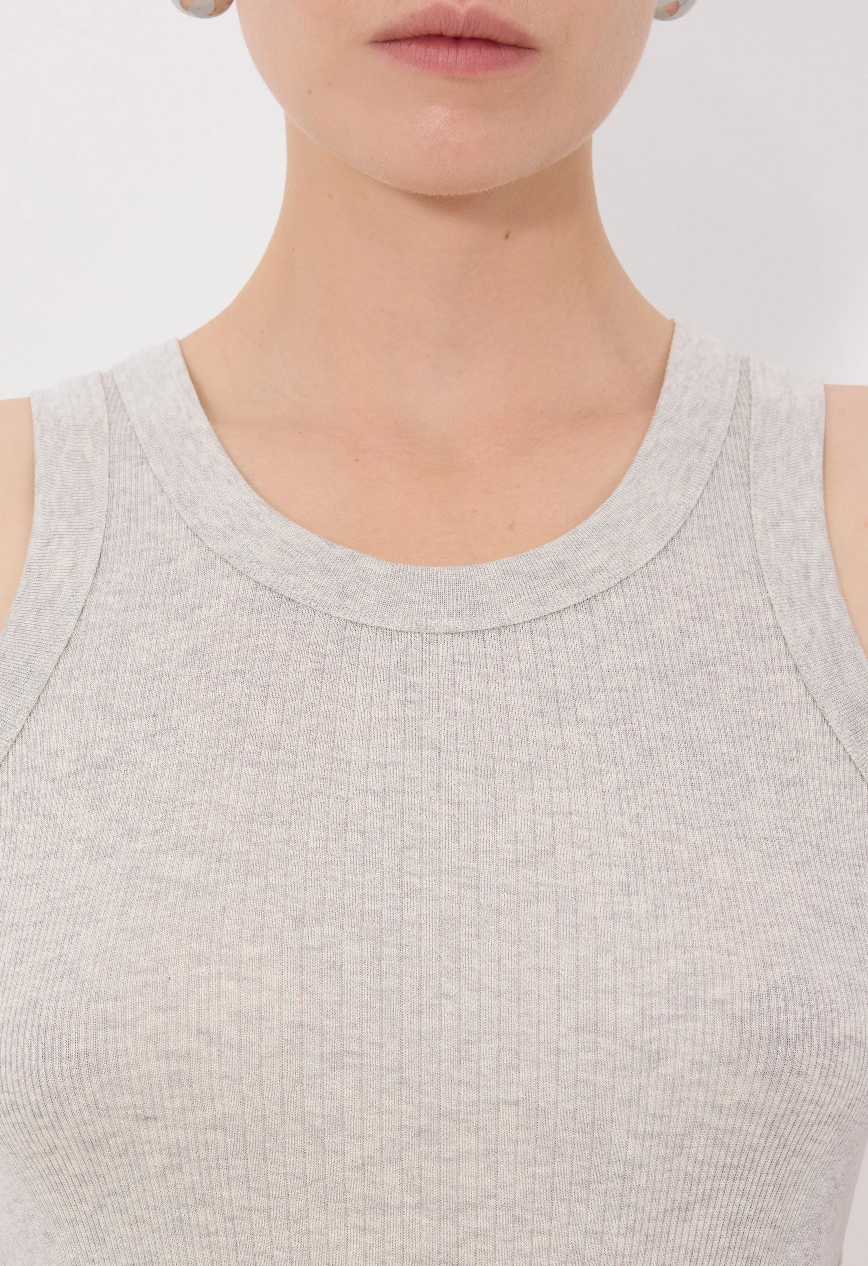 LIMBA LDS Fitted tank top sold by Loulou De Saison product image thumbnail 4