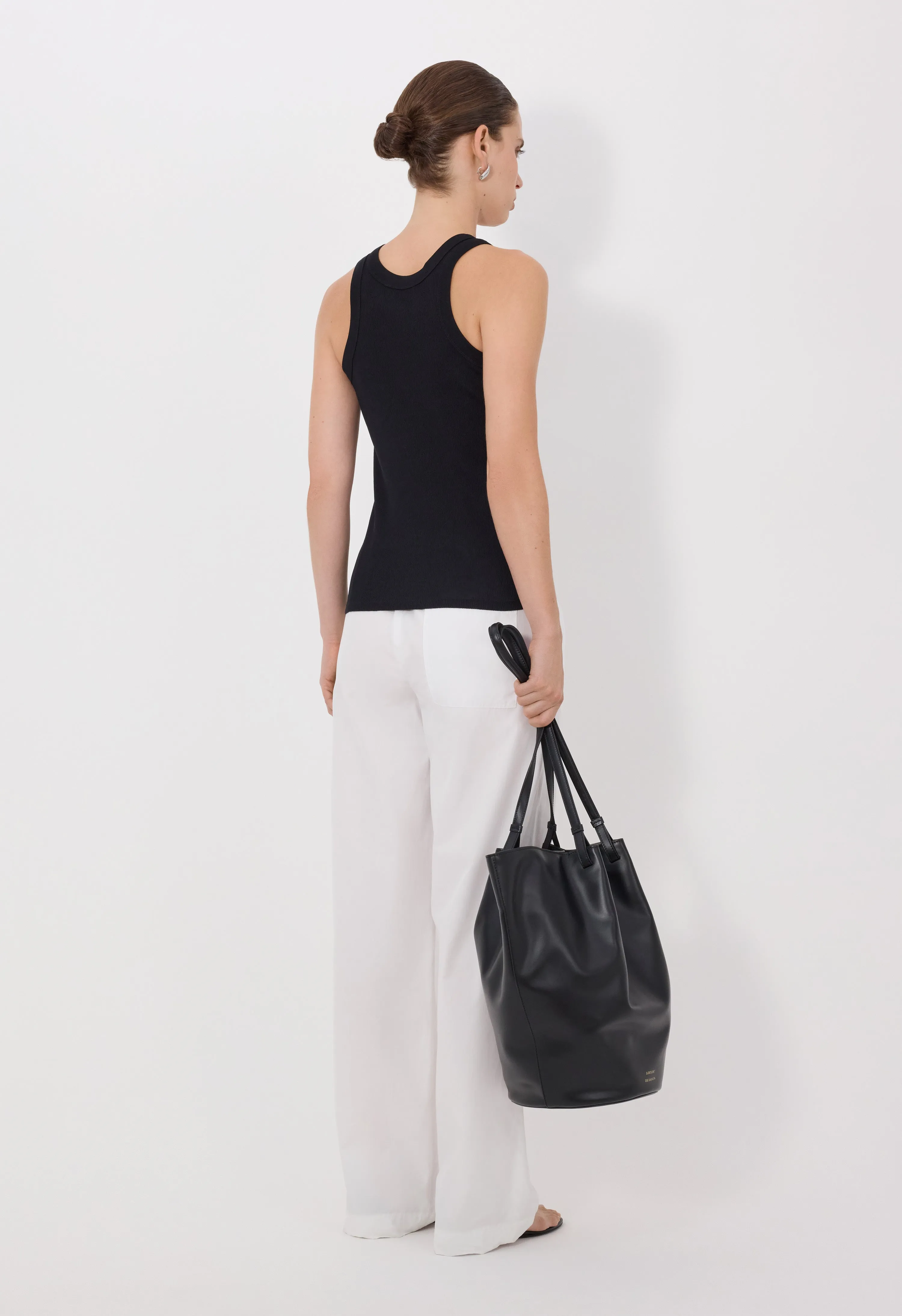 LIMBA LDS Fitted tank top sold by Loulou De Saison product image thumbnail 5