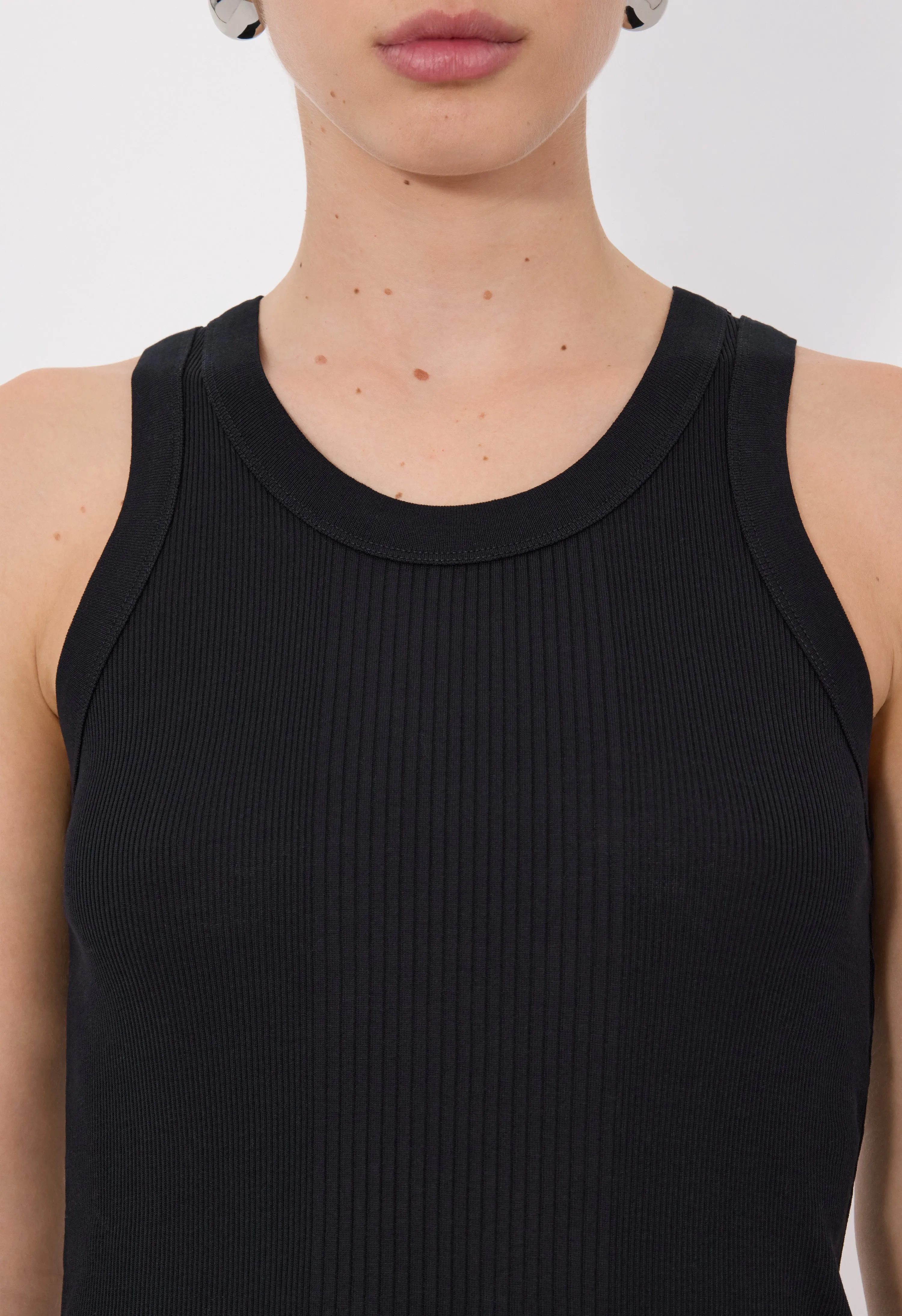 LIMBA LDS Fitted tank top sold by Loulou De Saison product image thumbnail 4