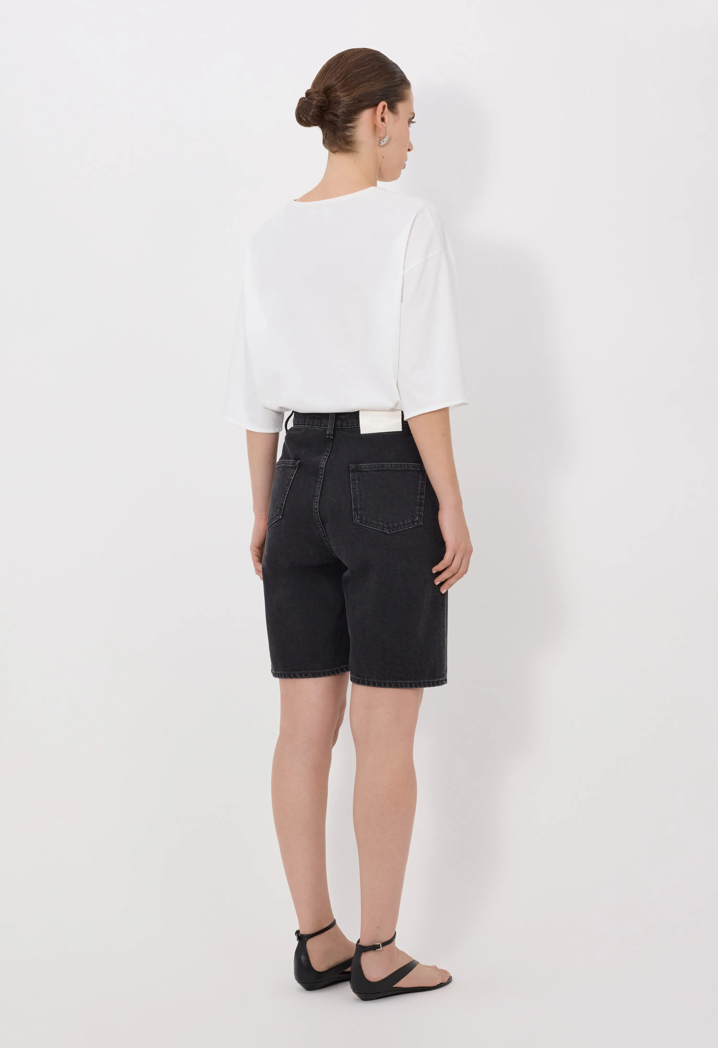 ISU LDS Denim Shorts sold by Loulou De Saison product image thumbnail 5