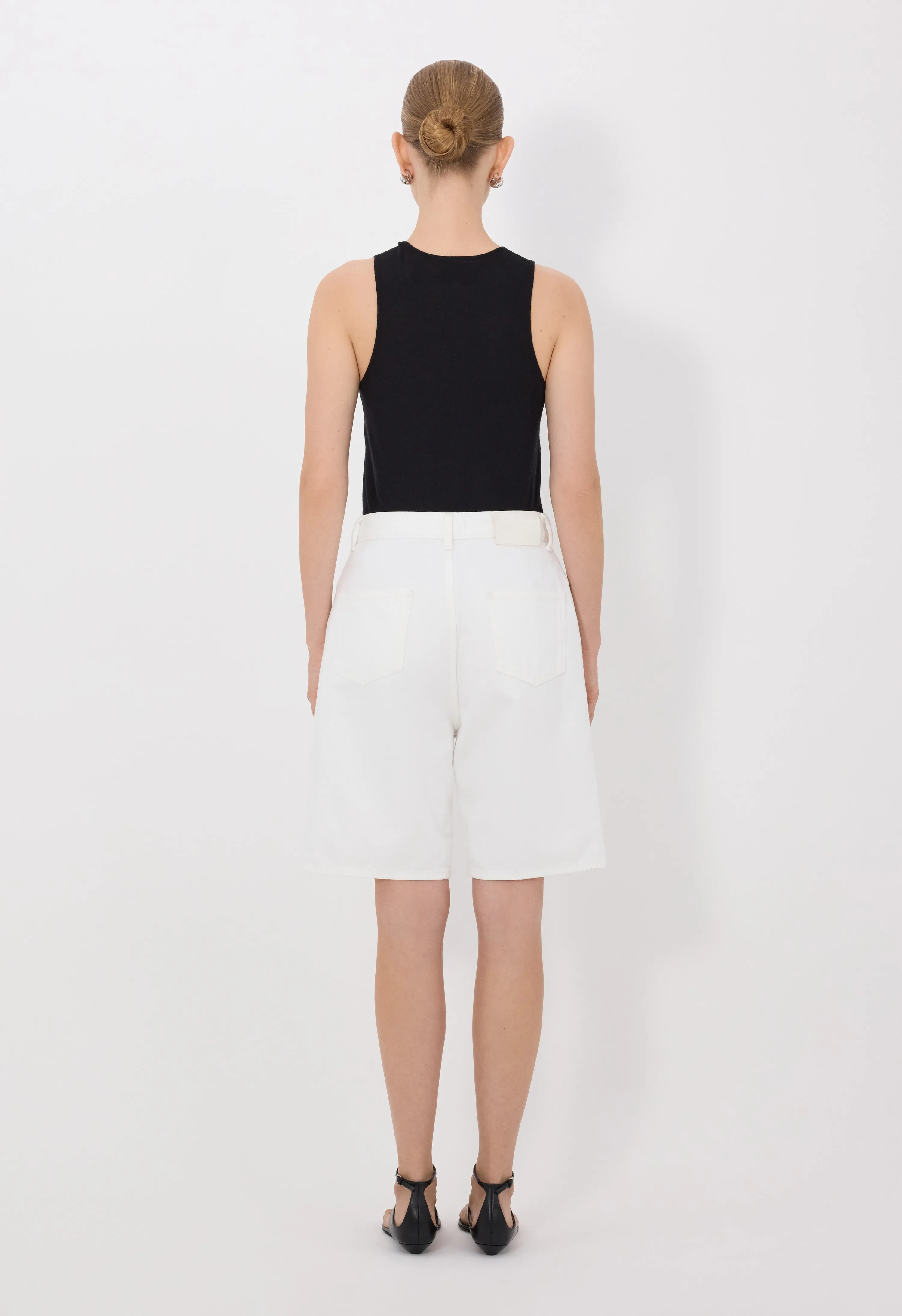 ISU LDS Denim Shorts sold by Loulou De Saison product image thumbnail 5